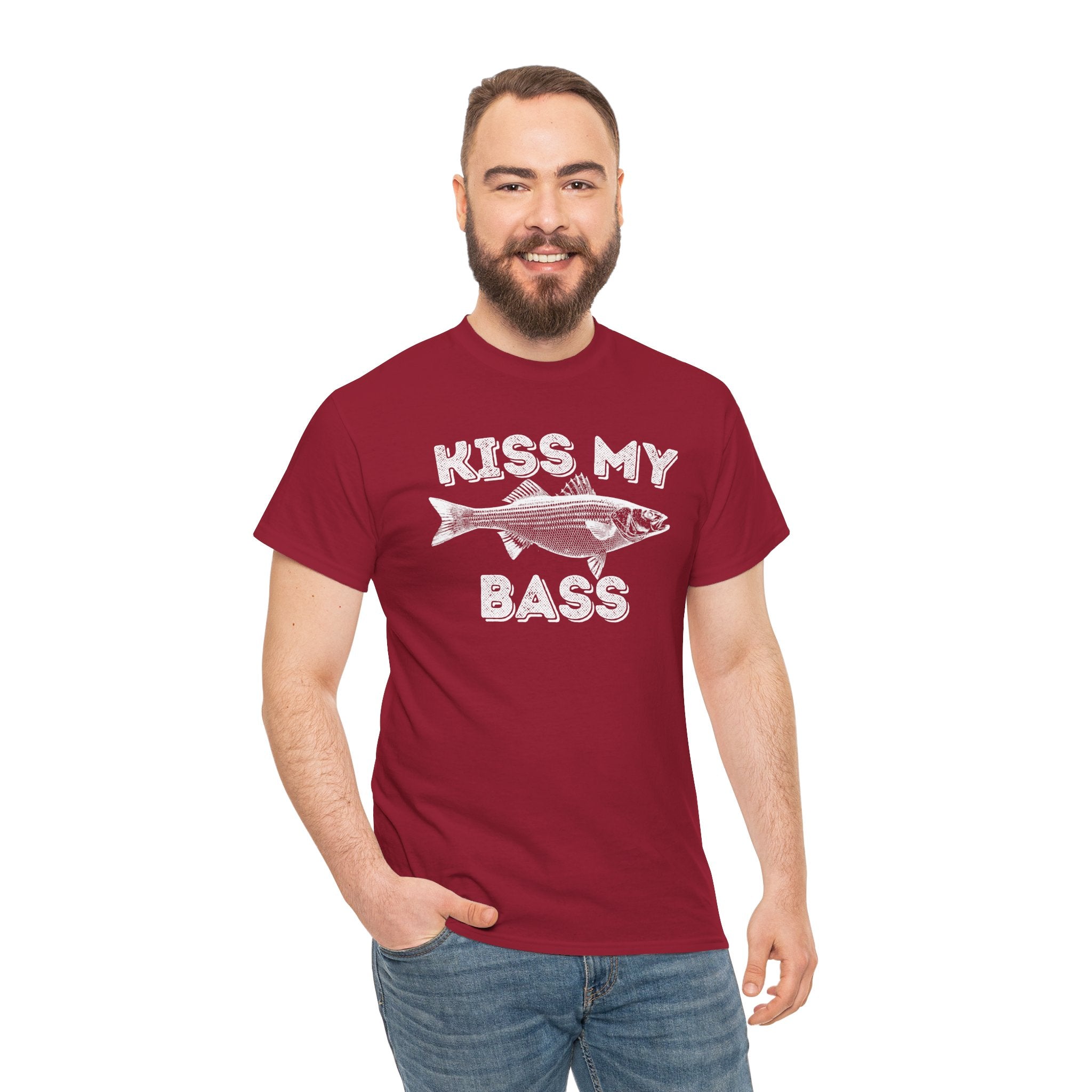Kiss My Bass Fishing Shirt