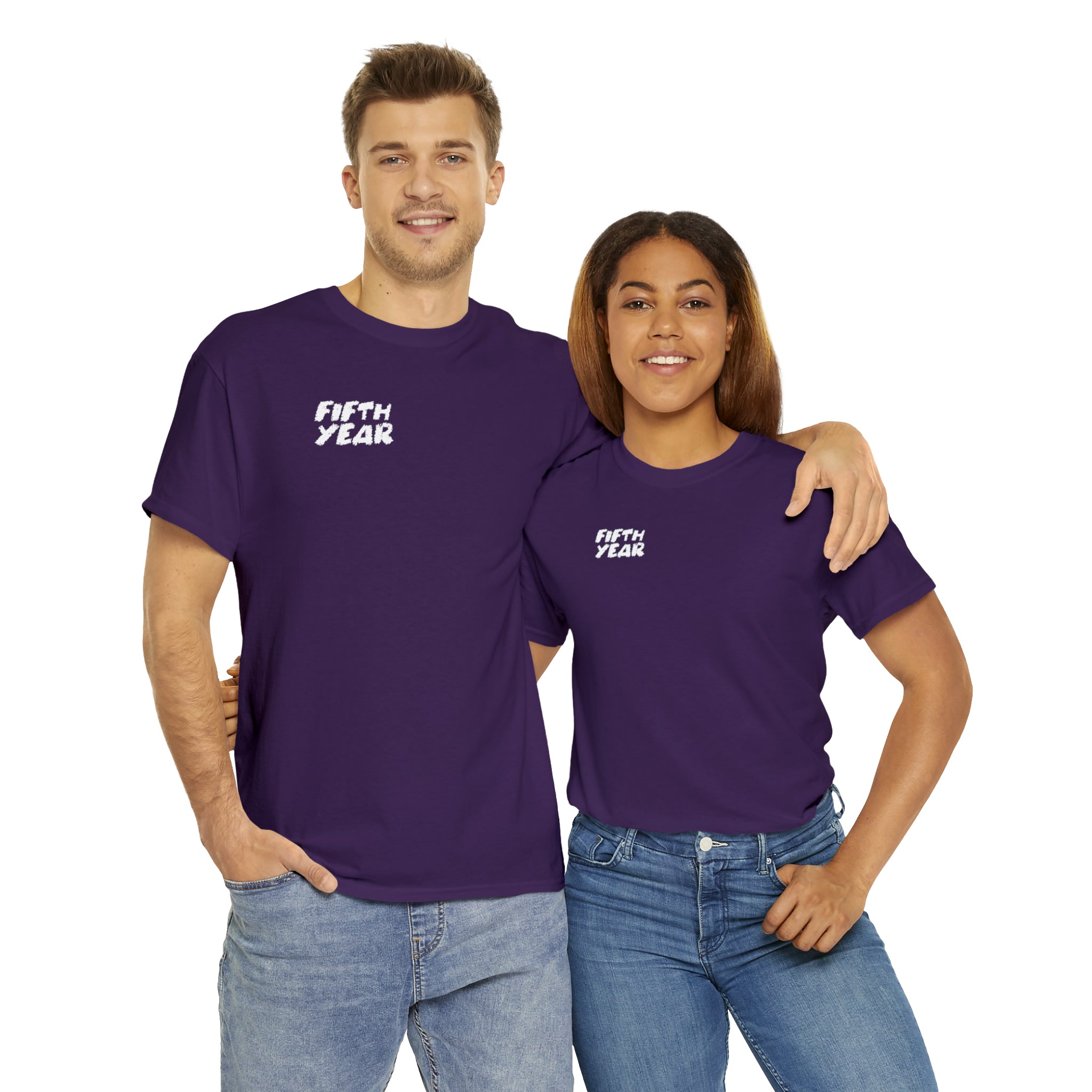 Fifth Year Lines - Unisex Heavy Cotton Tee