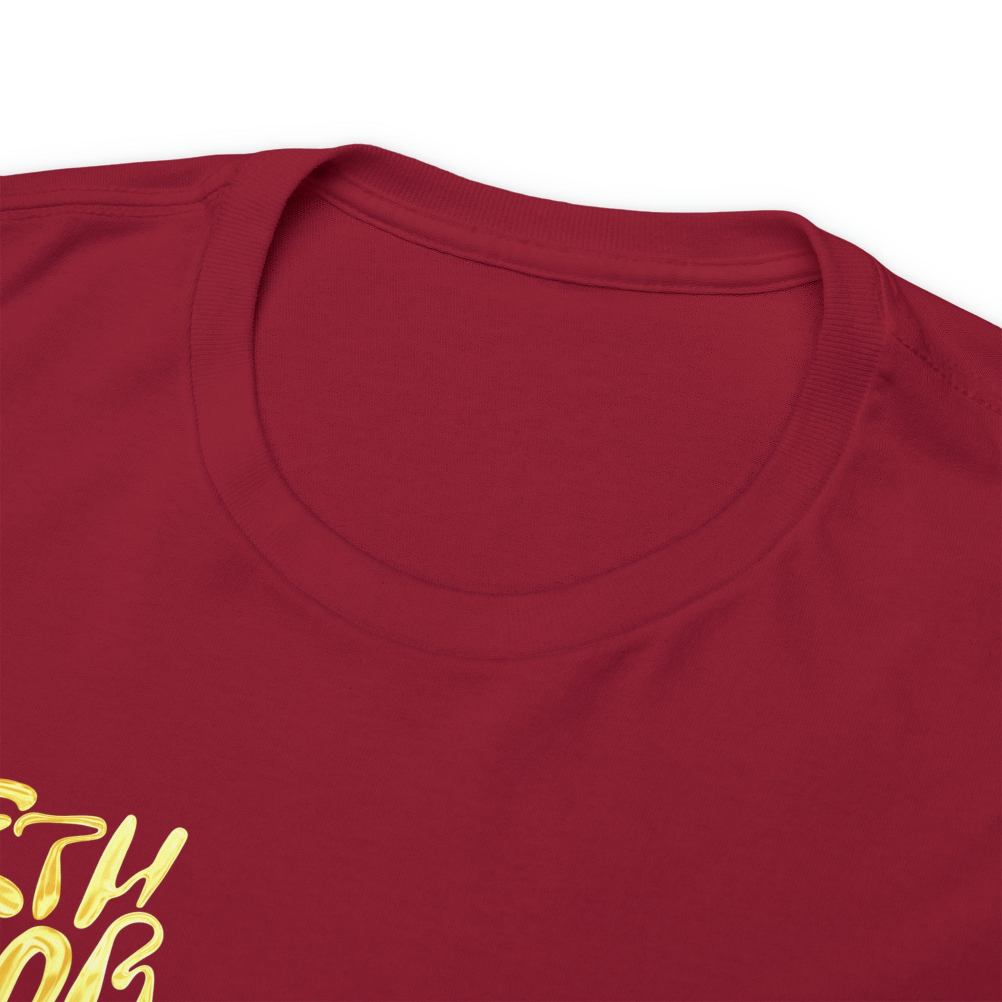 Fifth Year Beer Spill Front and Back - Unisex Heavy Cotton Tee