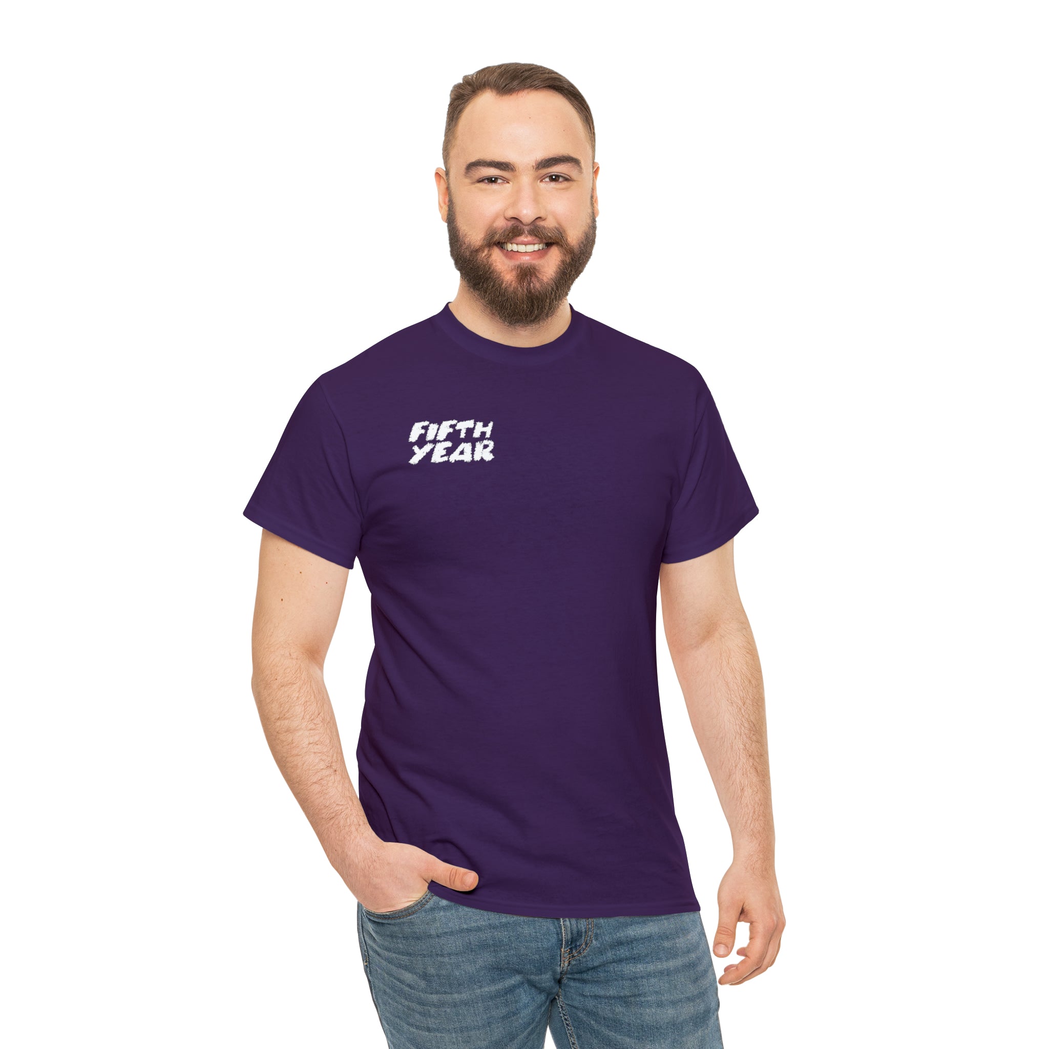 Fifth Year Lines - Unisex Heavy Cotton Tee