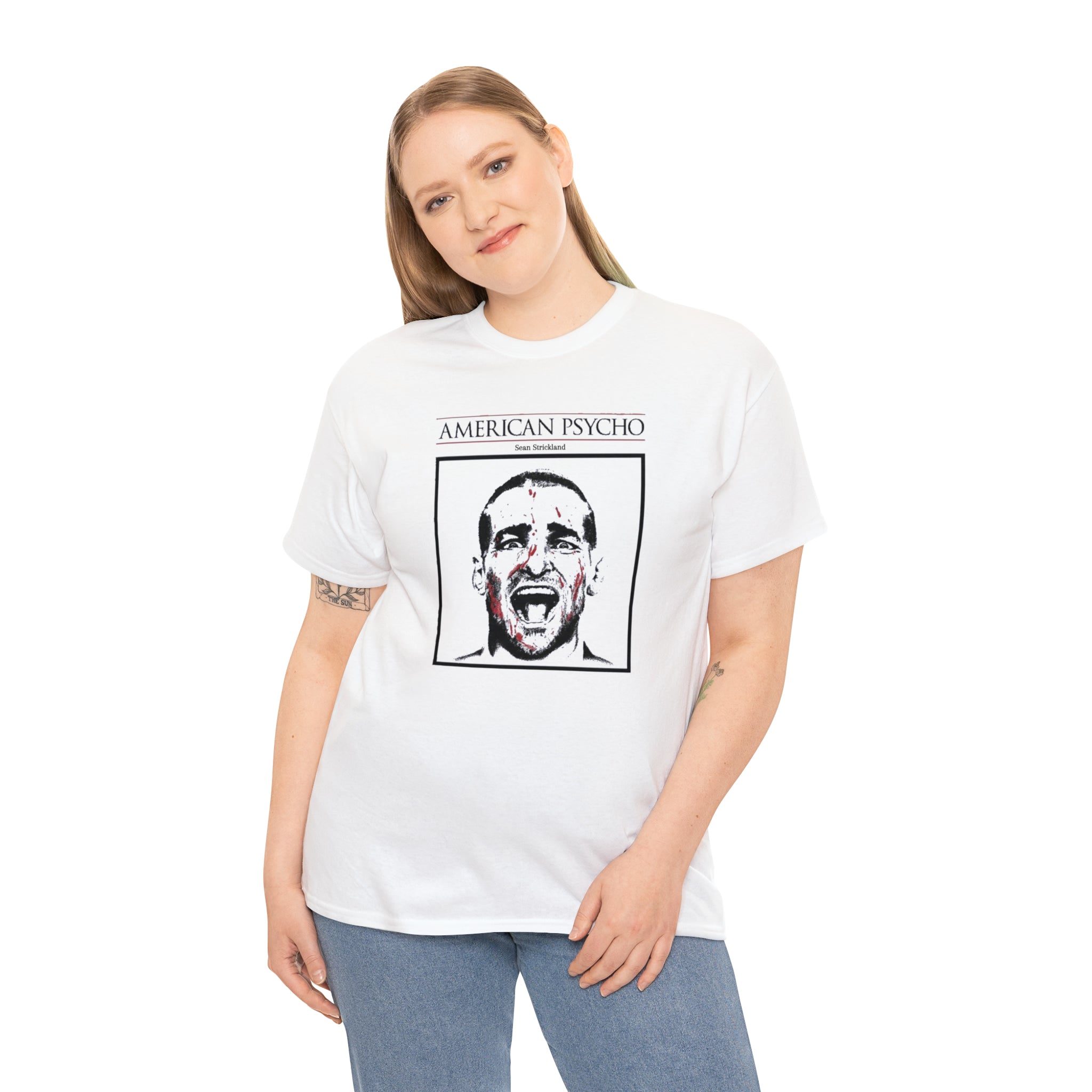 Sean Strickland American Psycho - Unisex Heavy Cotton Tee