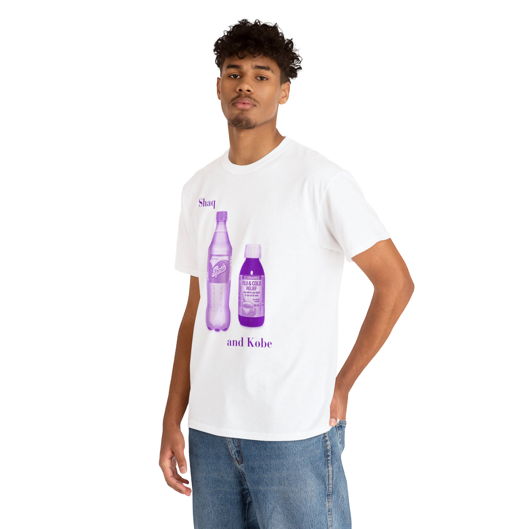 Lean Shaq and Kobe - Unisex Heavy Cotton Tee