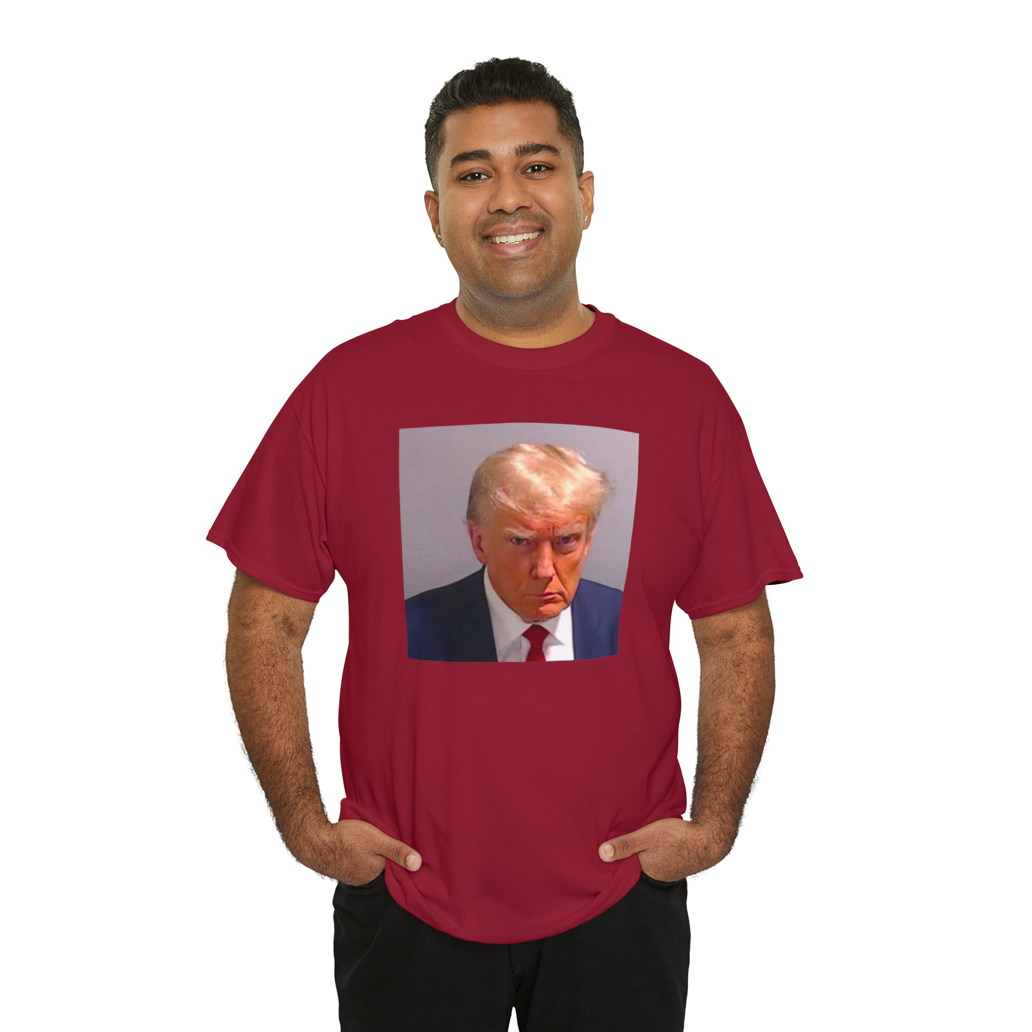 Trump Mugshot - Unisex Heavy Cotton Tee