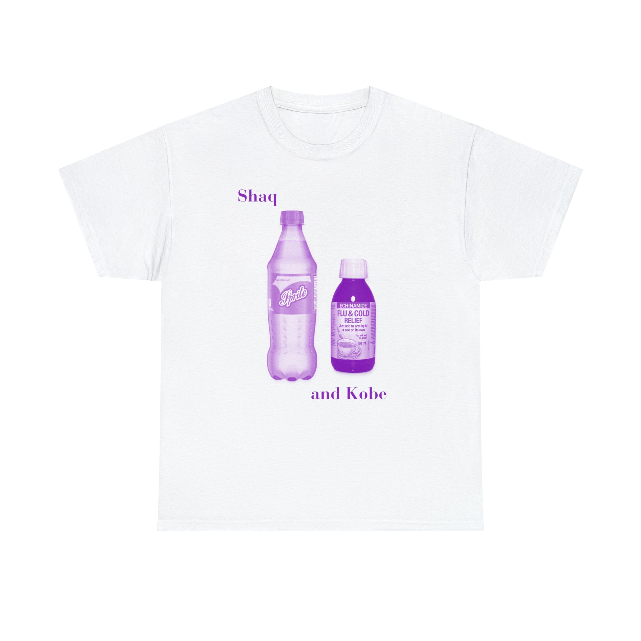 Lean Shaq and Kobe - Unisex Heavy Cotton Tee