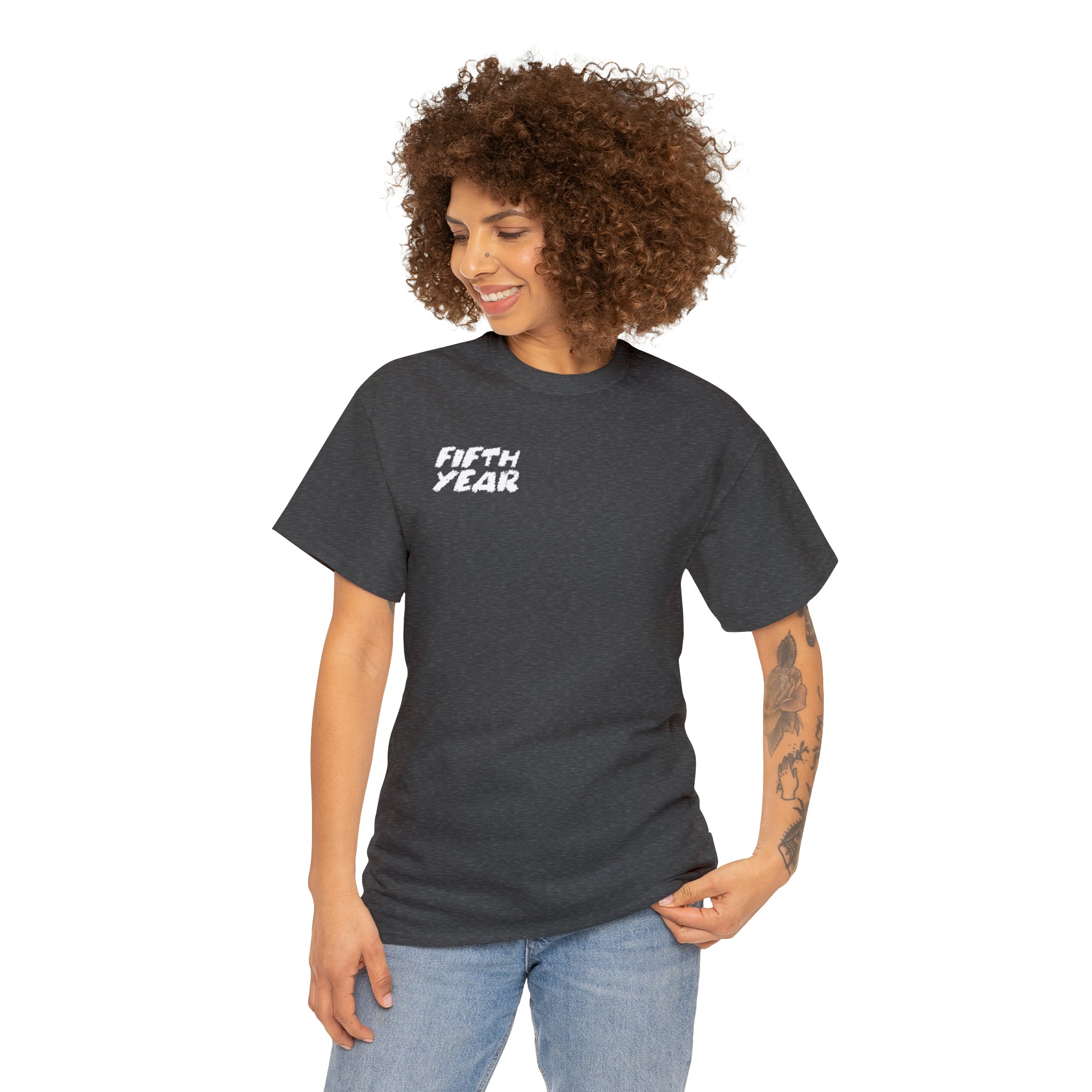 Fifth Year Lines - Unisex Heavy Cotton Tee
