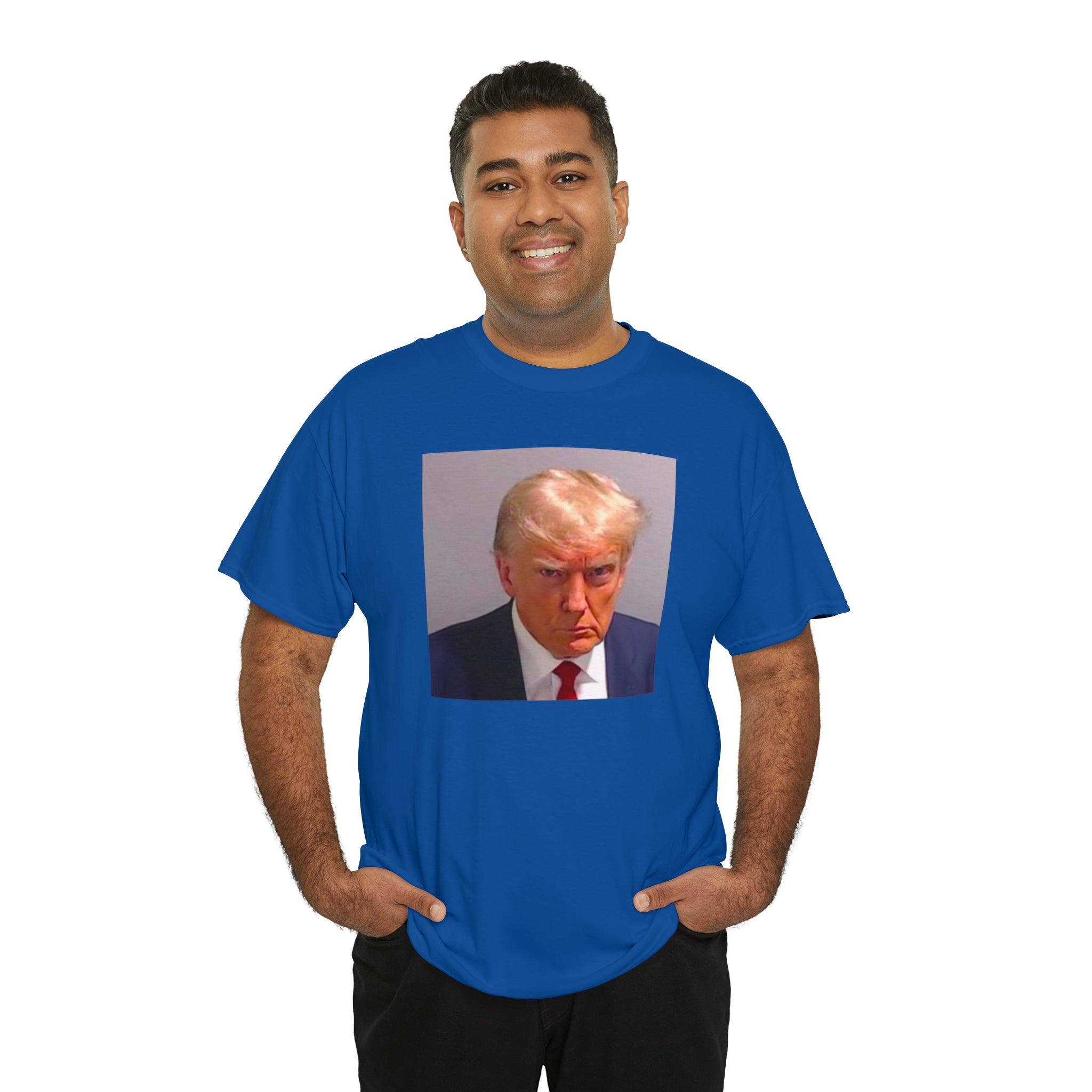 Trump Mugshot - Unisex Heavy Cotton Tee