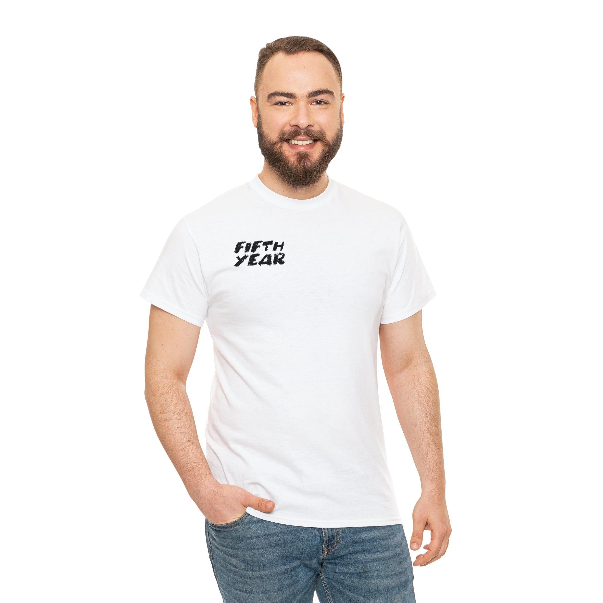 Fifth Year Lines - Unisex Heavy Cotton Tee