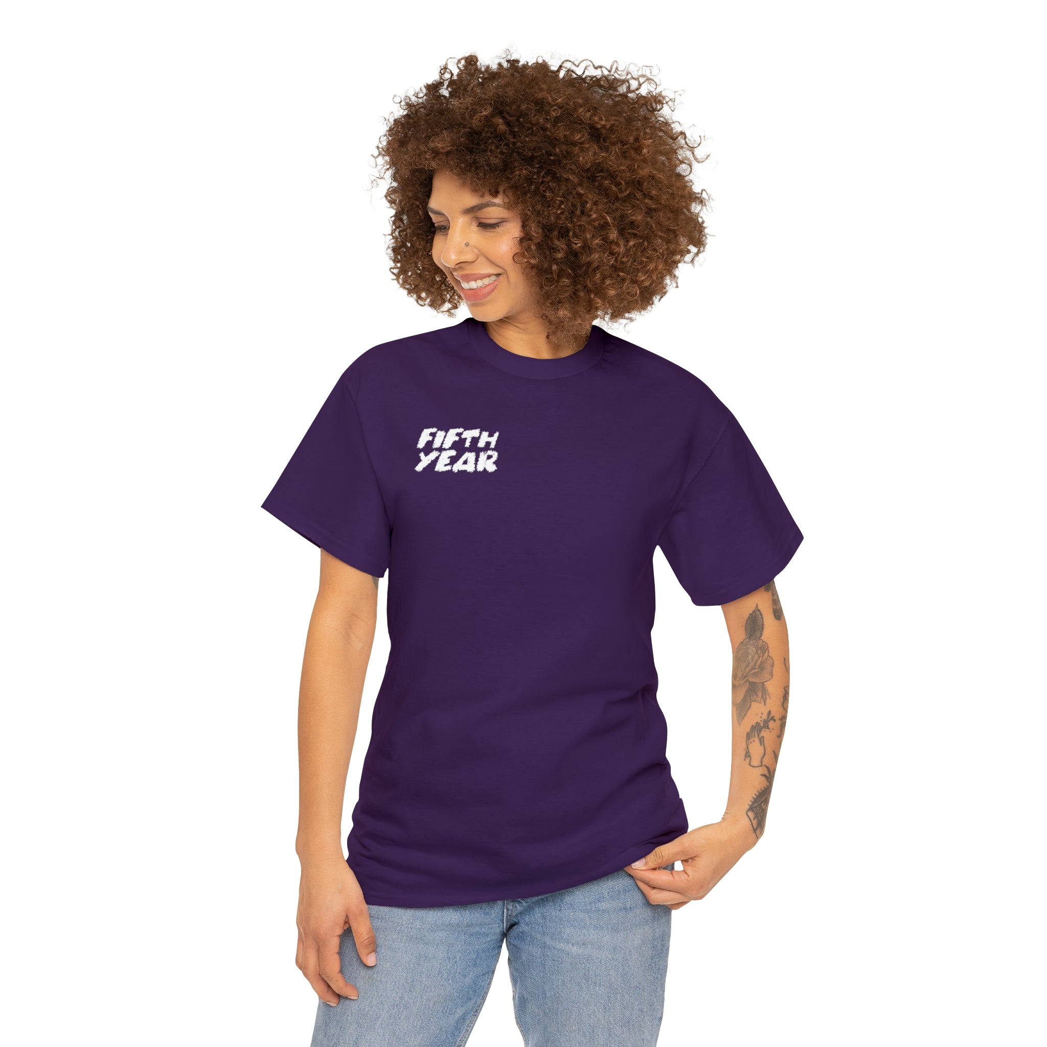Fifth Year Lines - Unisex Heavy Cotton Tee