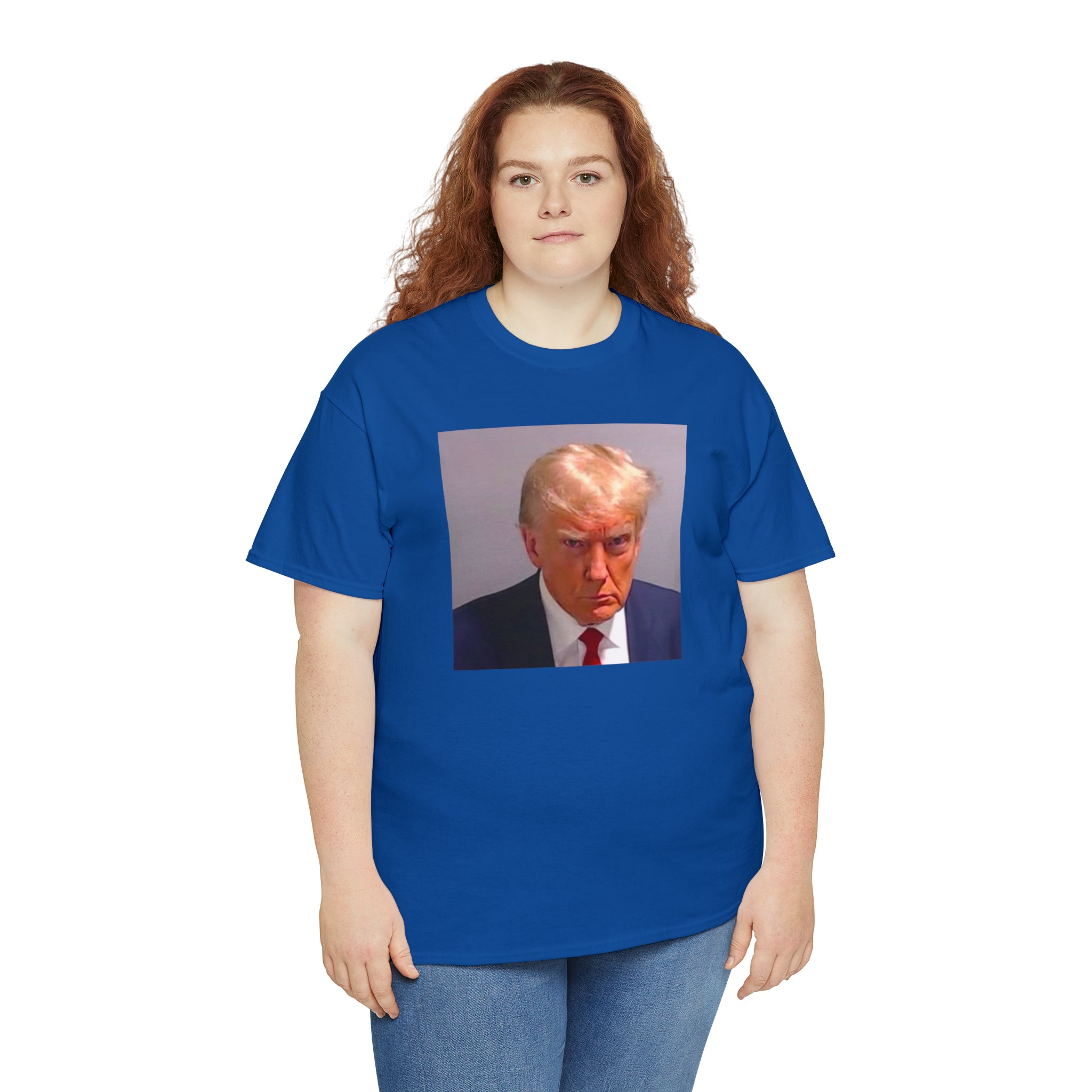 Trump Mugshot - Unisex Heavy Cotton Tee