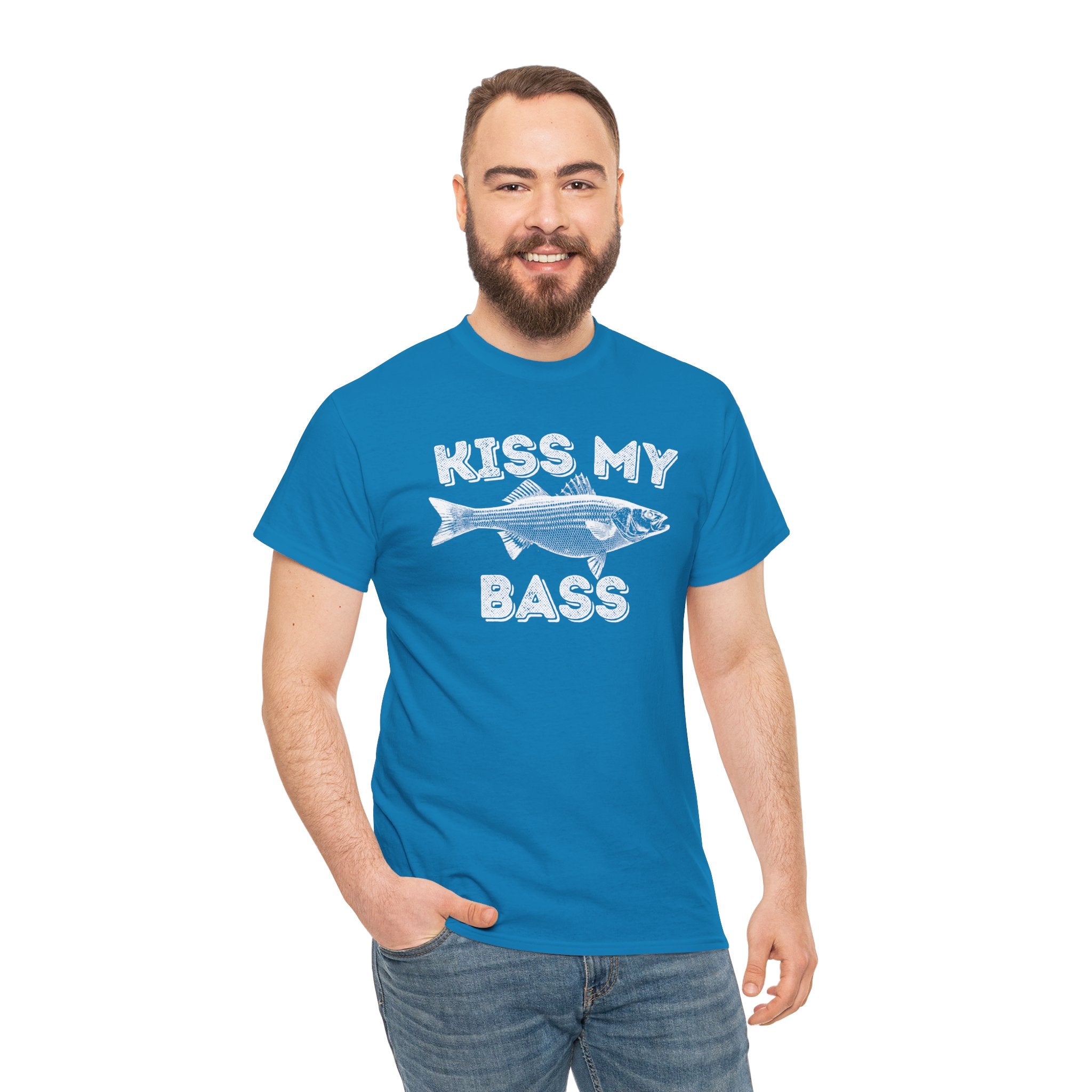 Kiss My Bass Fishing Shirt