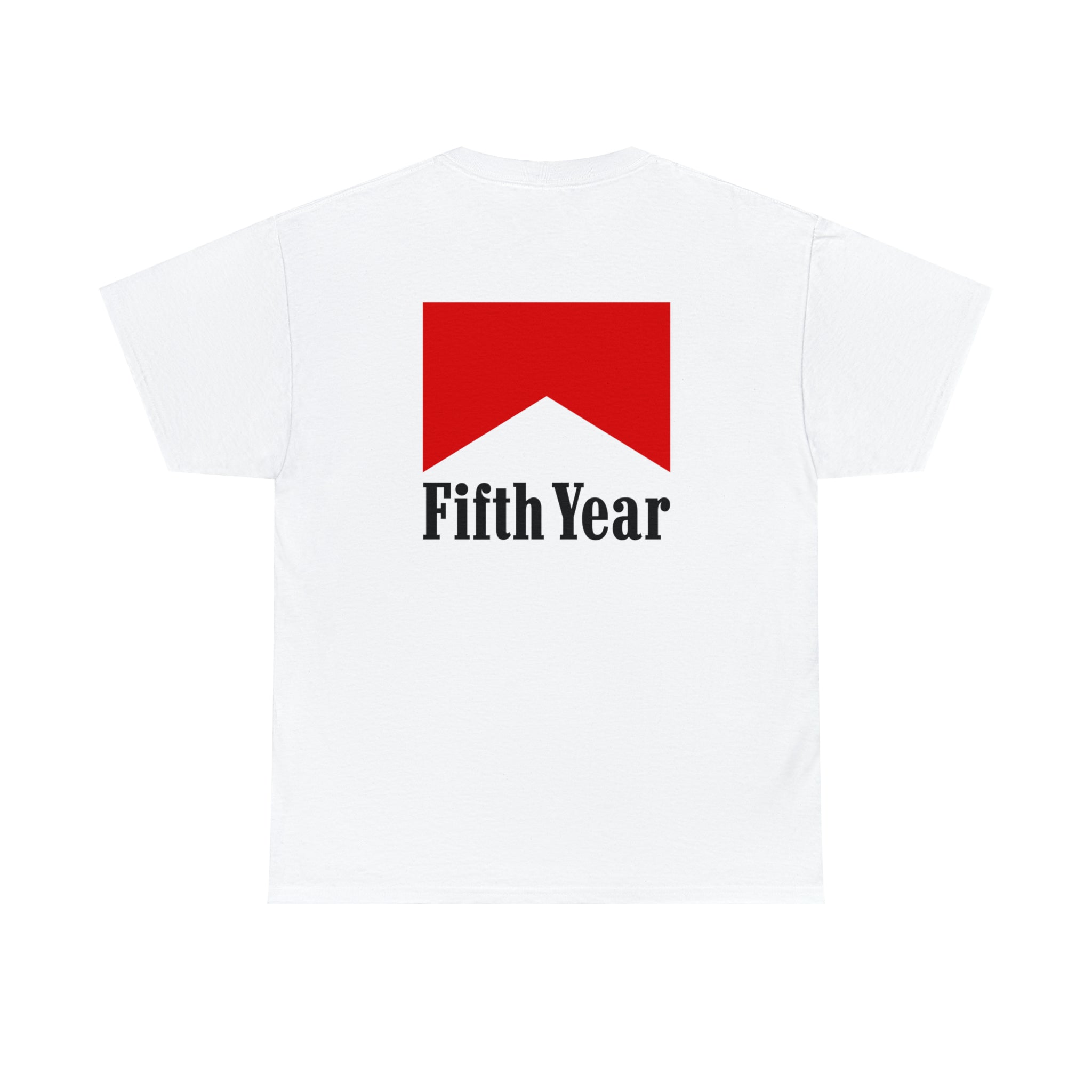 Fifth Year cigarette logo - Unisex Heavy Cotton Tee
