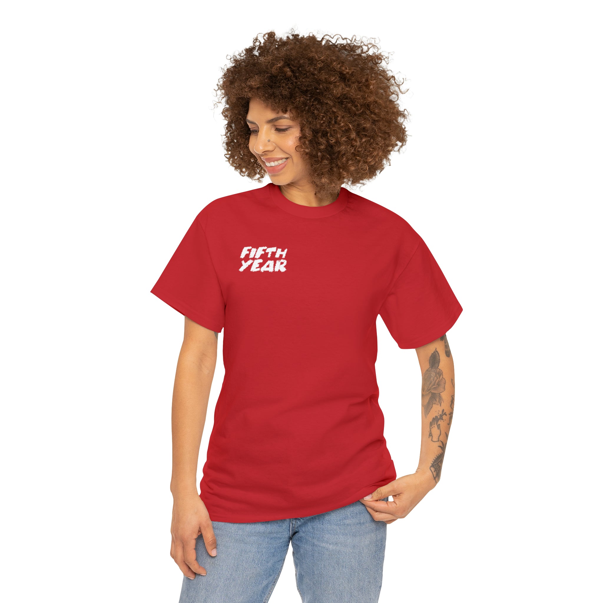 Fifth Year Lines - Unisex Heavy Cotton Tee