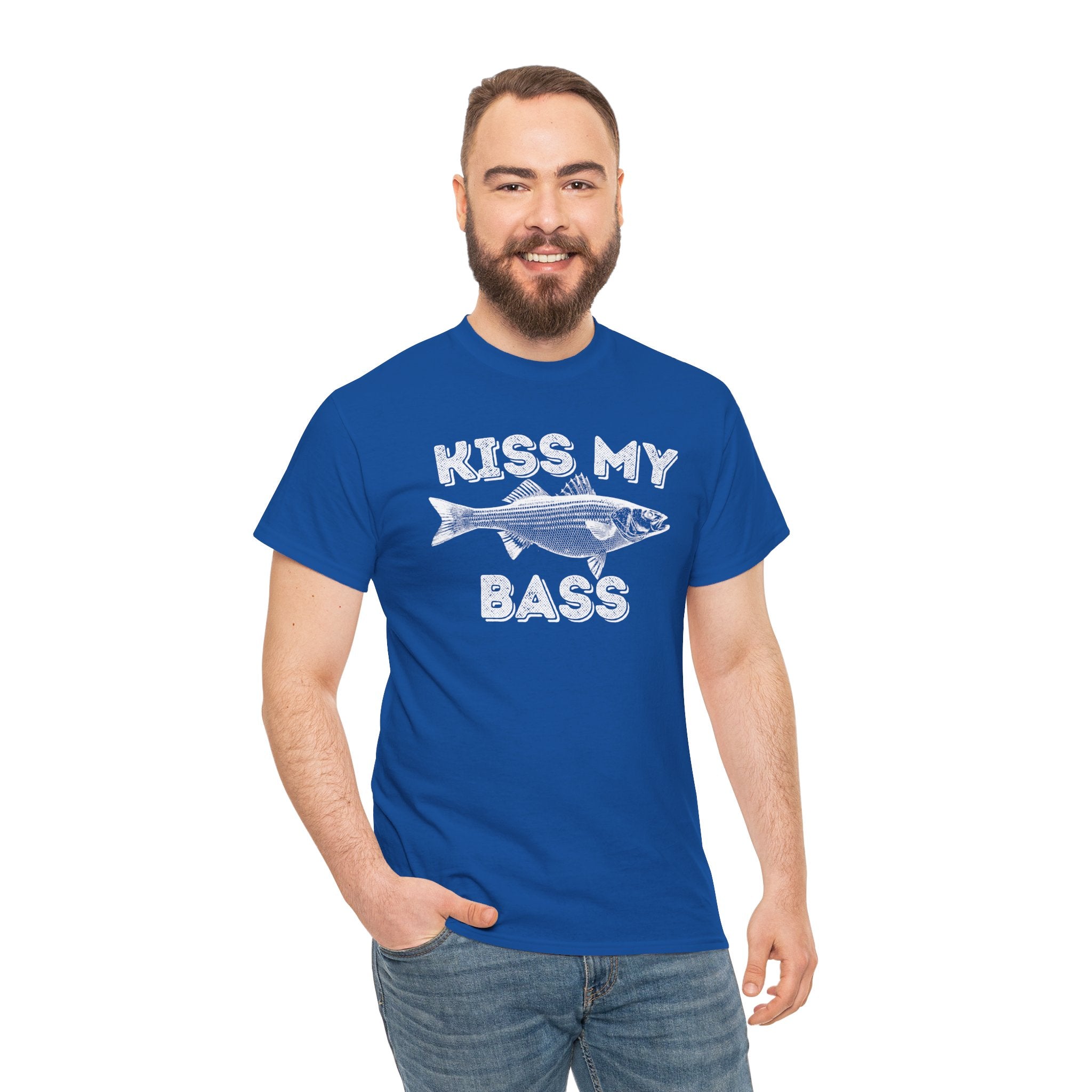 Kiss My Bass Fishing Shirt