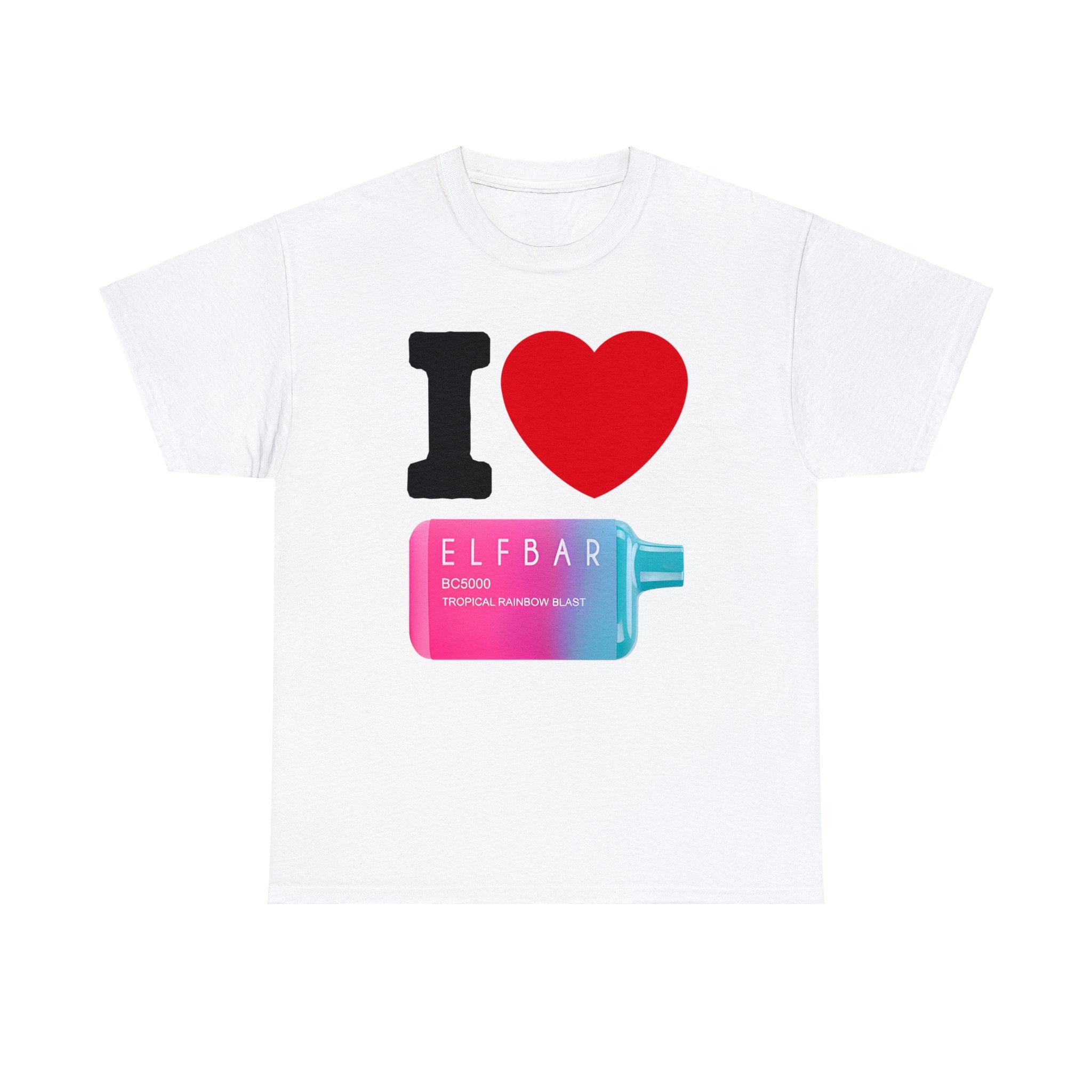 I Love ELFBAR - Unisex Heavy Cotton Tee