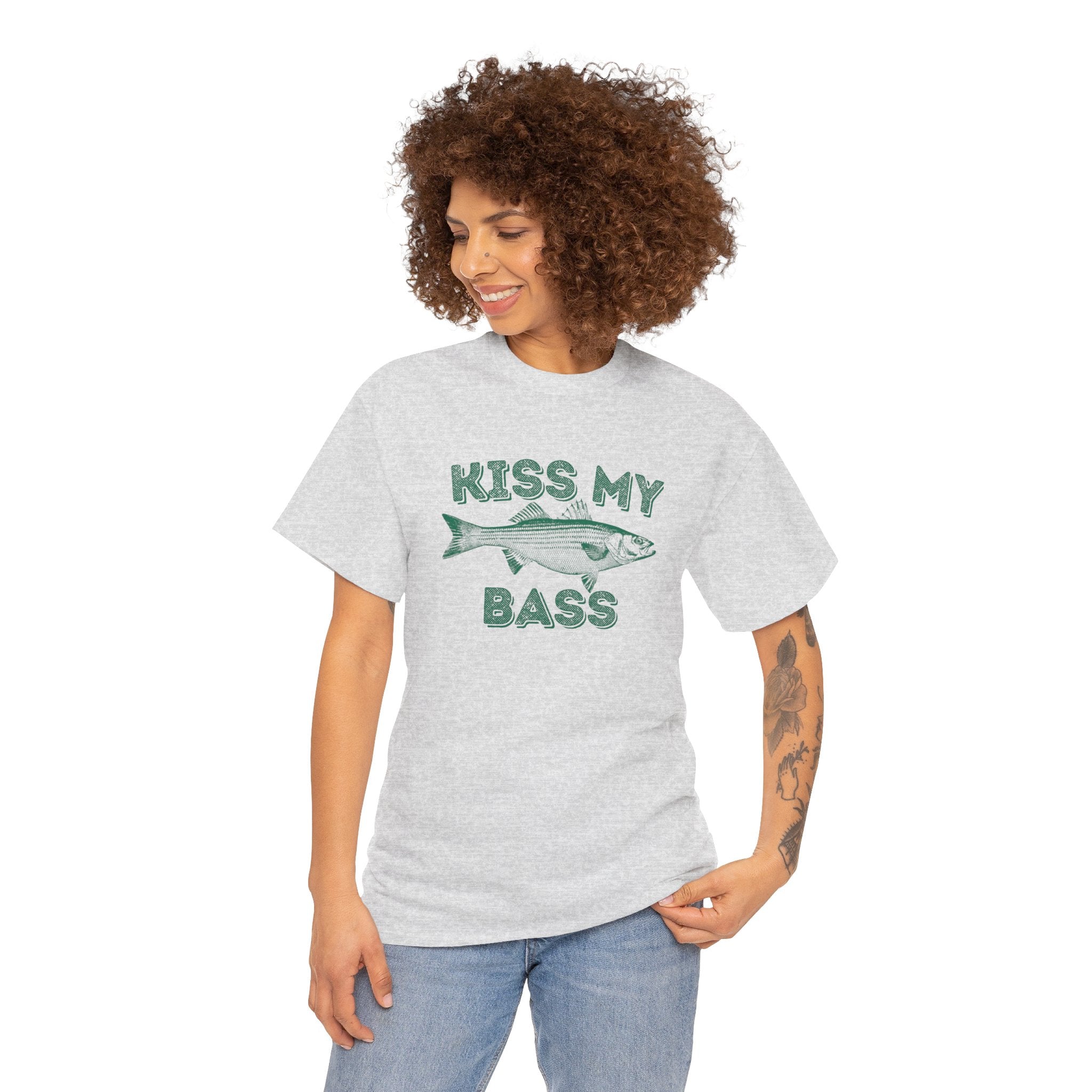 Kiss My Bass Fishing Shirt
