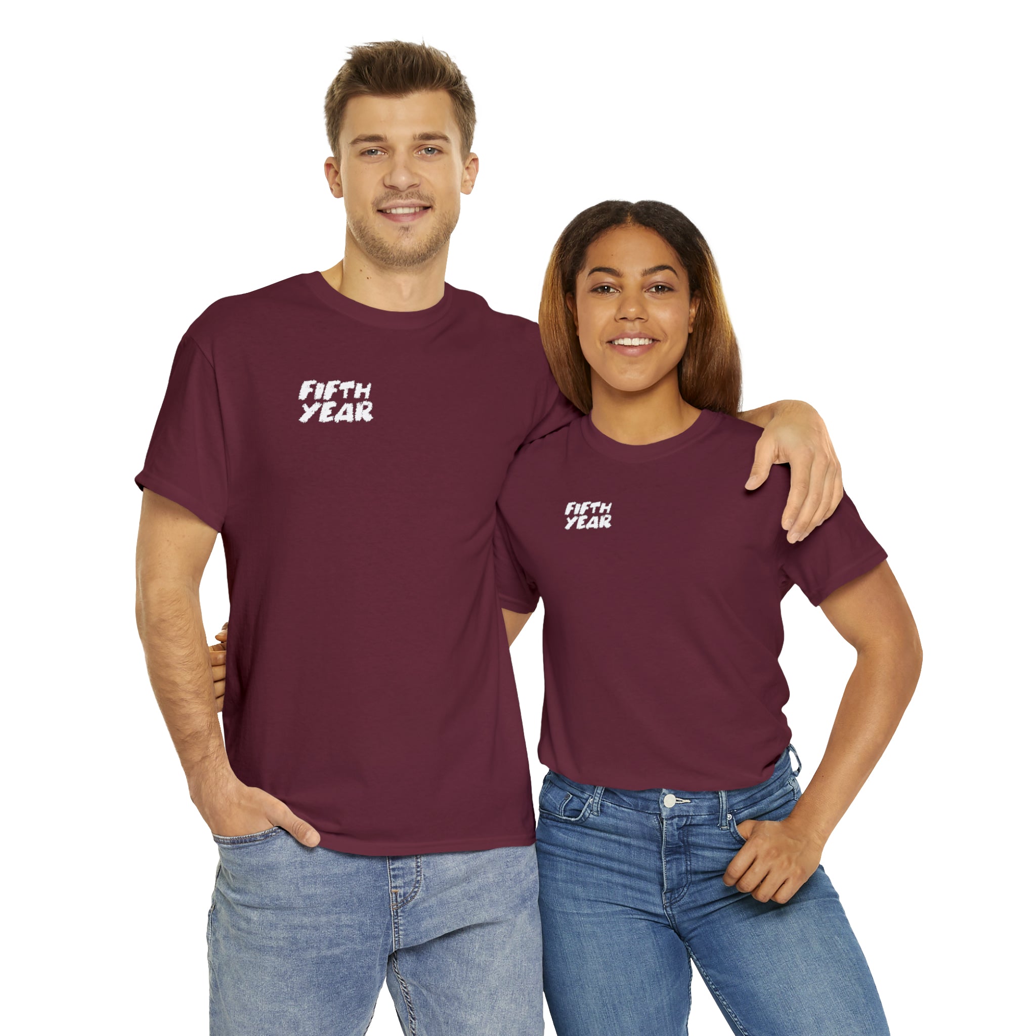 Fifth Year Lines - Unisex Heavy Cotton Tee