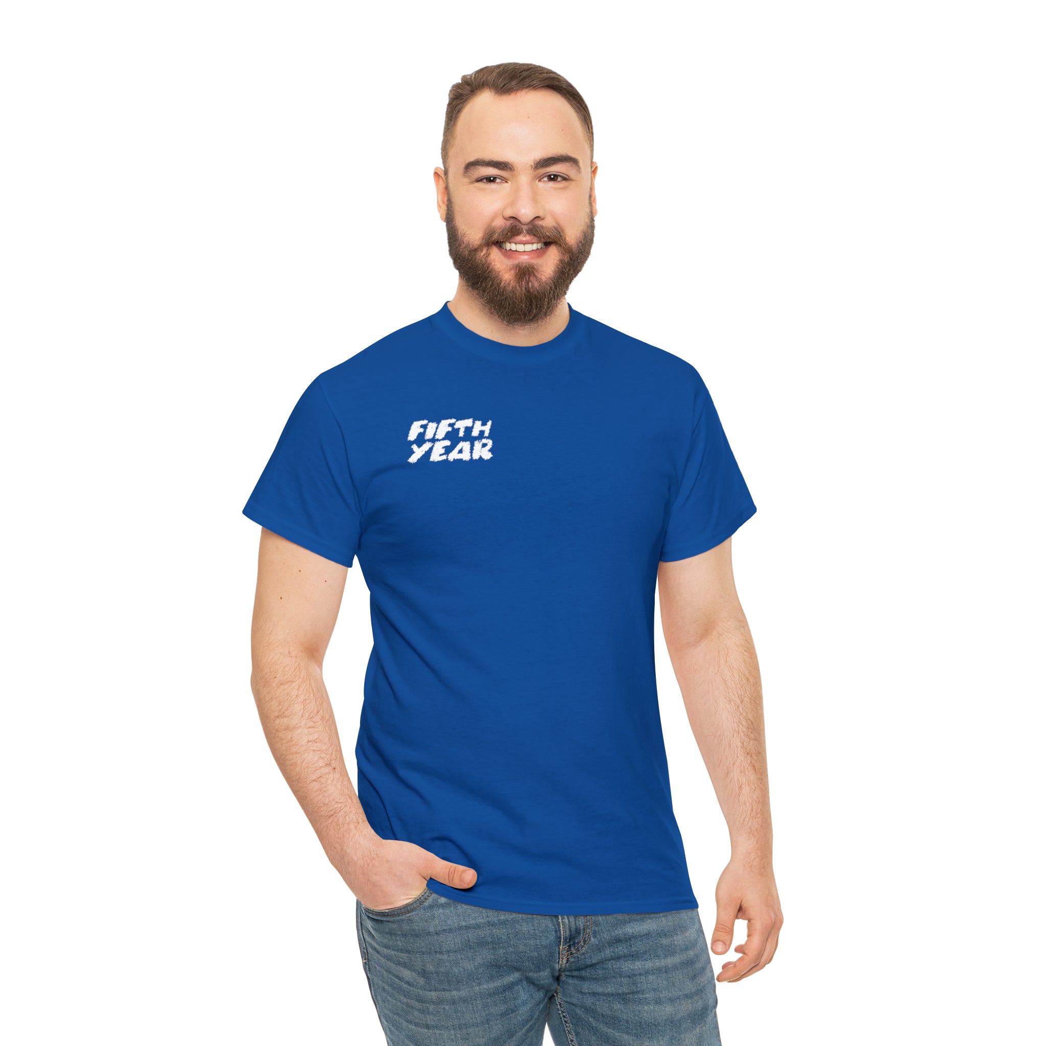 Fifth Year Lines - Unisex Heavy Cotton Tee