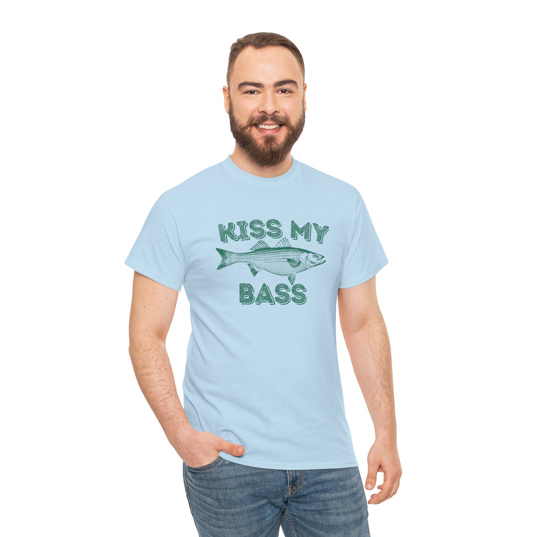 Kiss My Bass Fishing Shirt