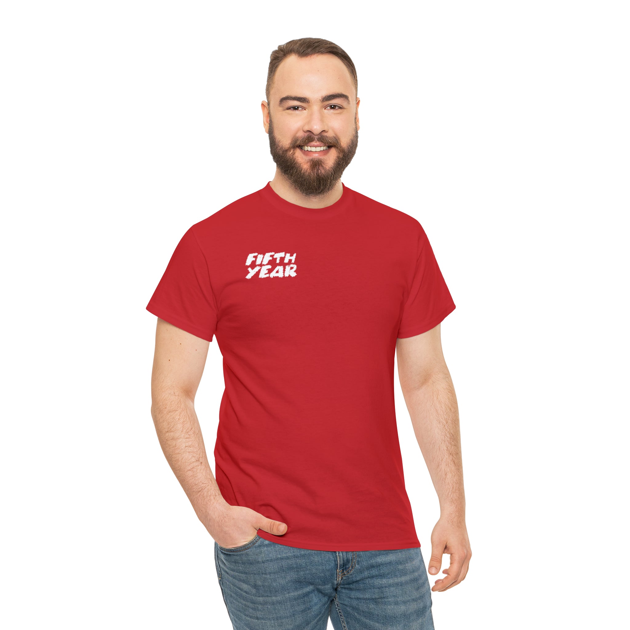 Fifth Year Lines - Unisex Heavy Cotton Tee
