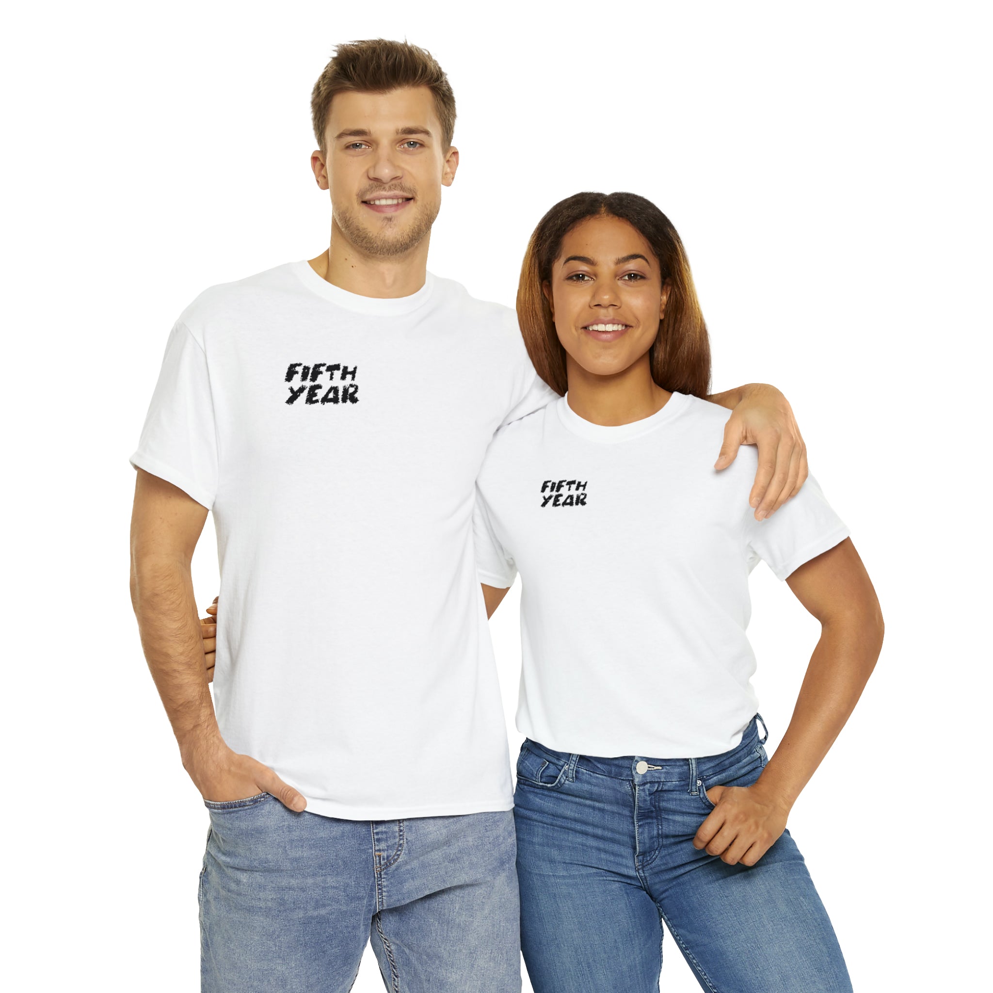 Fifth Year Lines - Unisex Heavy Cotton Tee