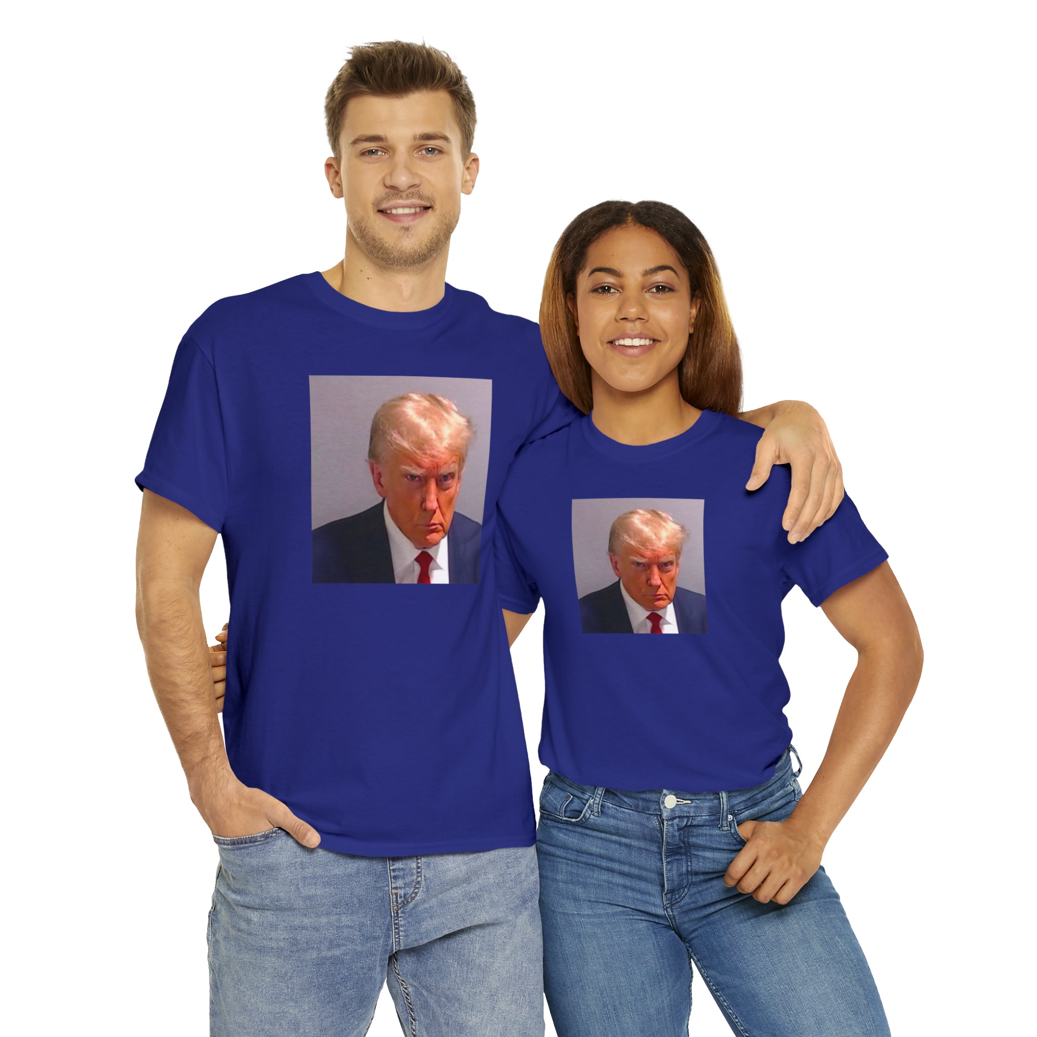 Trump Mugshot - Unisex Heavy Cotton Tee