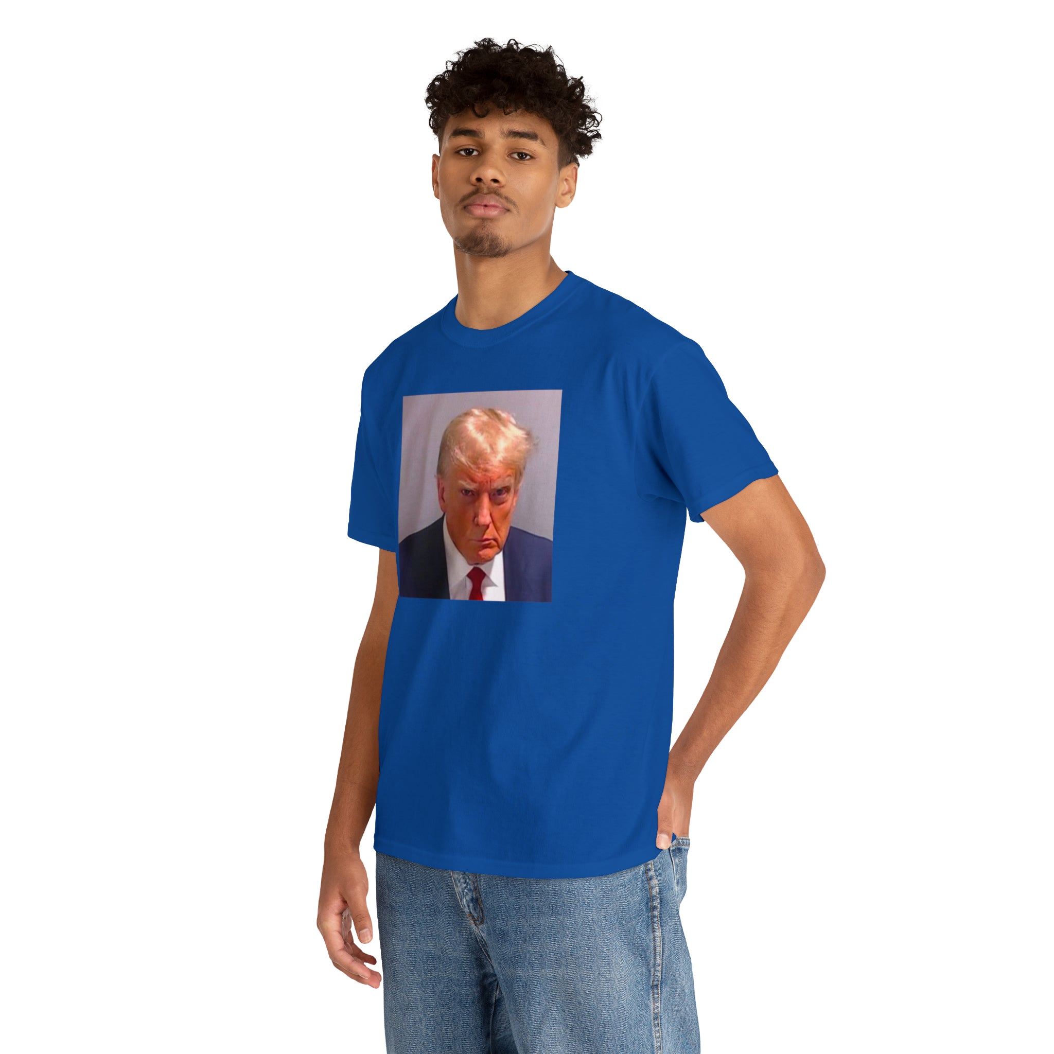 Trump Mugshot - Unisex Heavy Cotton Tee