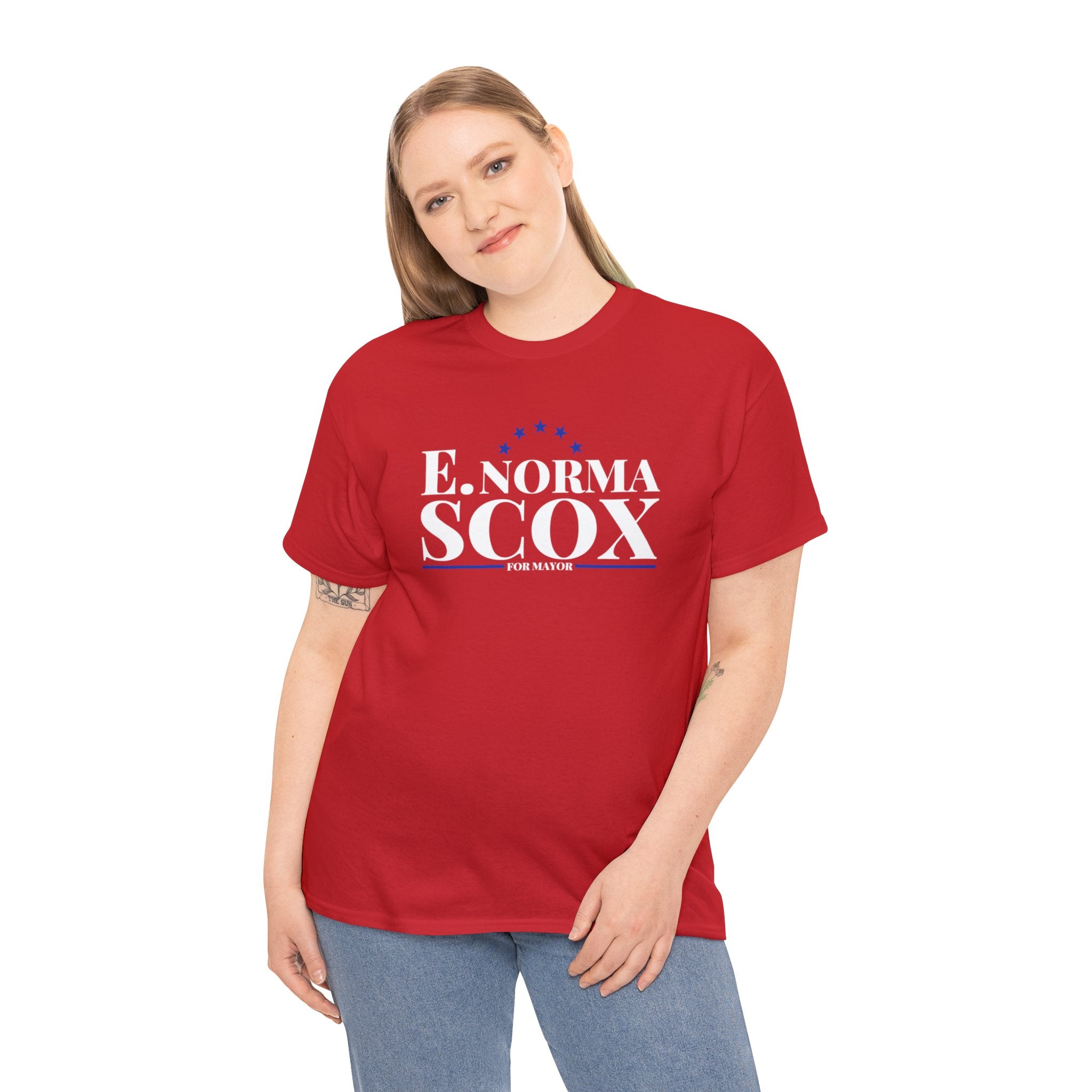 E. Norma Scox for mayor - Unisex Heavy Cotton Tee