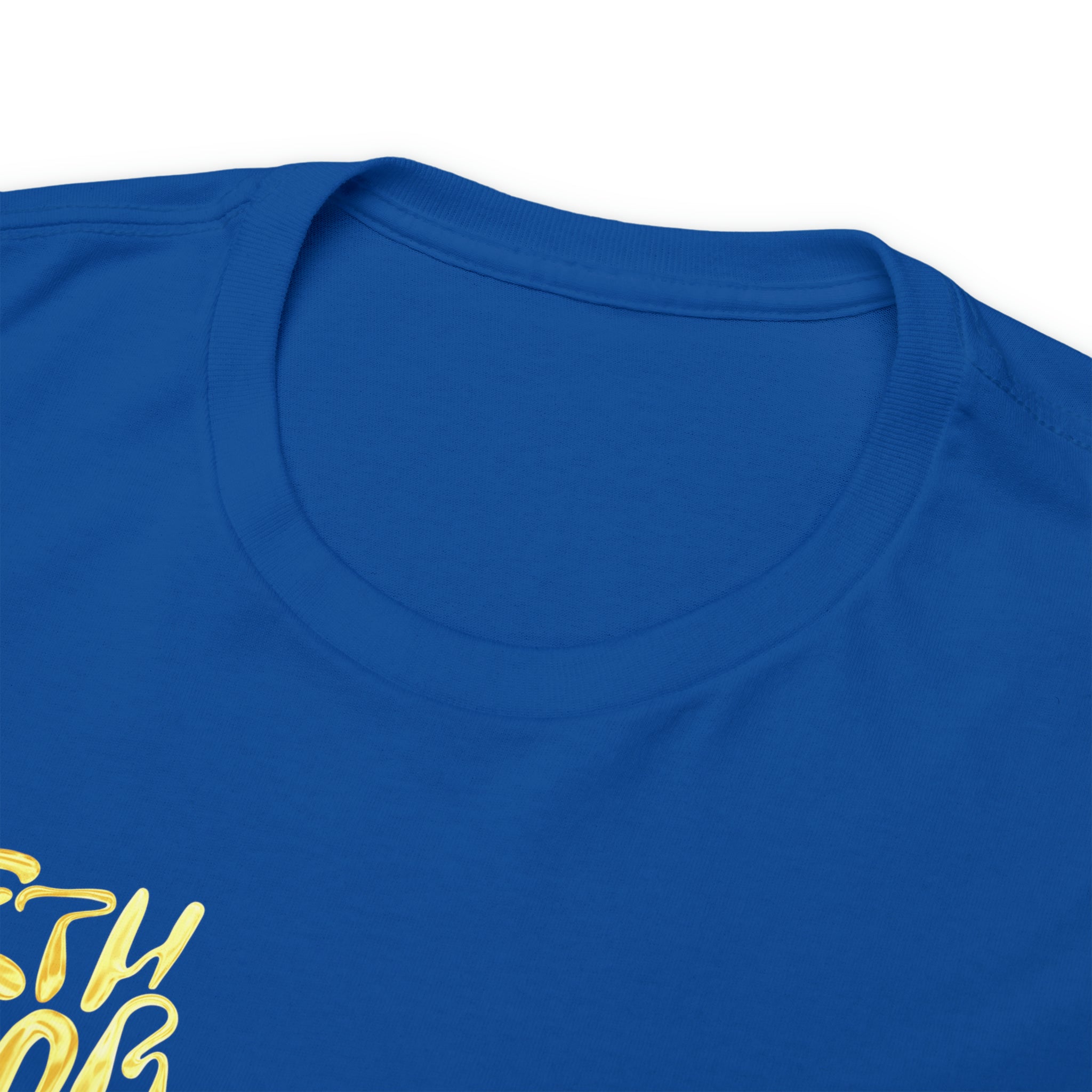 Fifth Year Beer Spill Front and Back - Unisex Heavy Cotton Tee