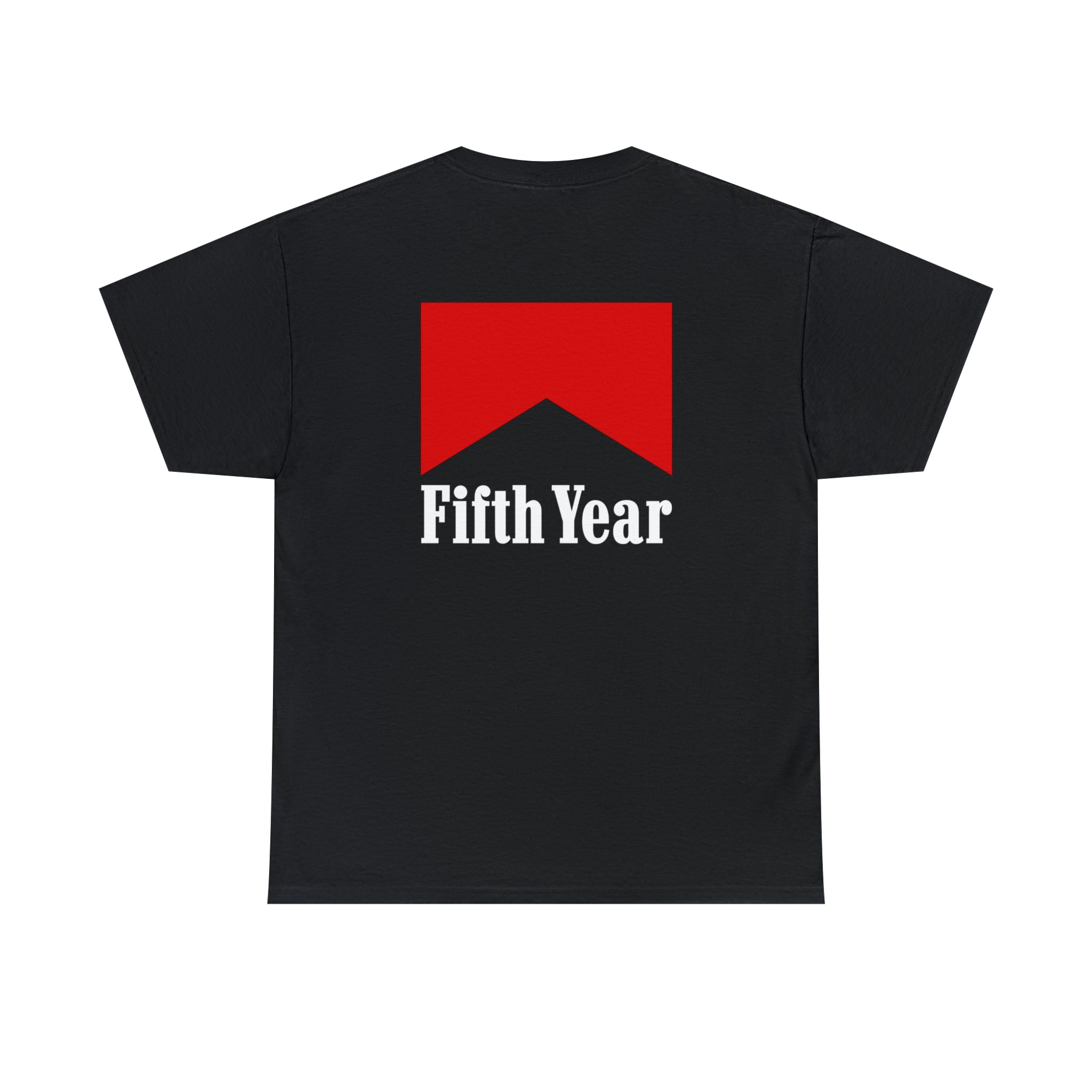 Fifth Year cigarette logo - Unisex Heavy Cotton Tee