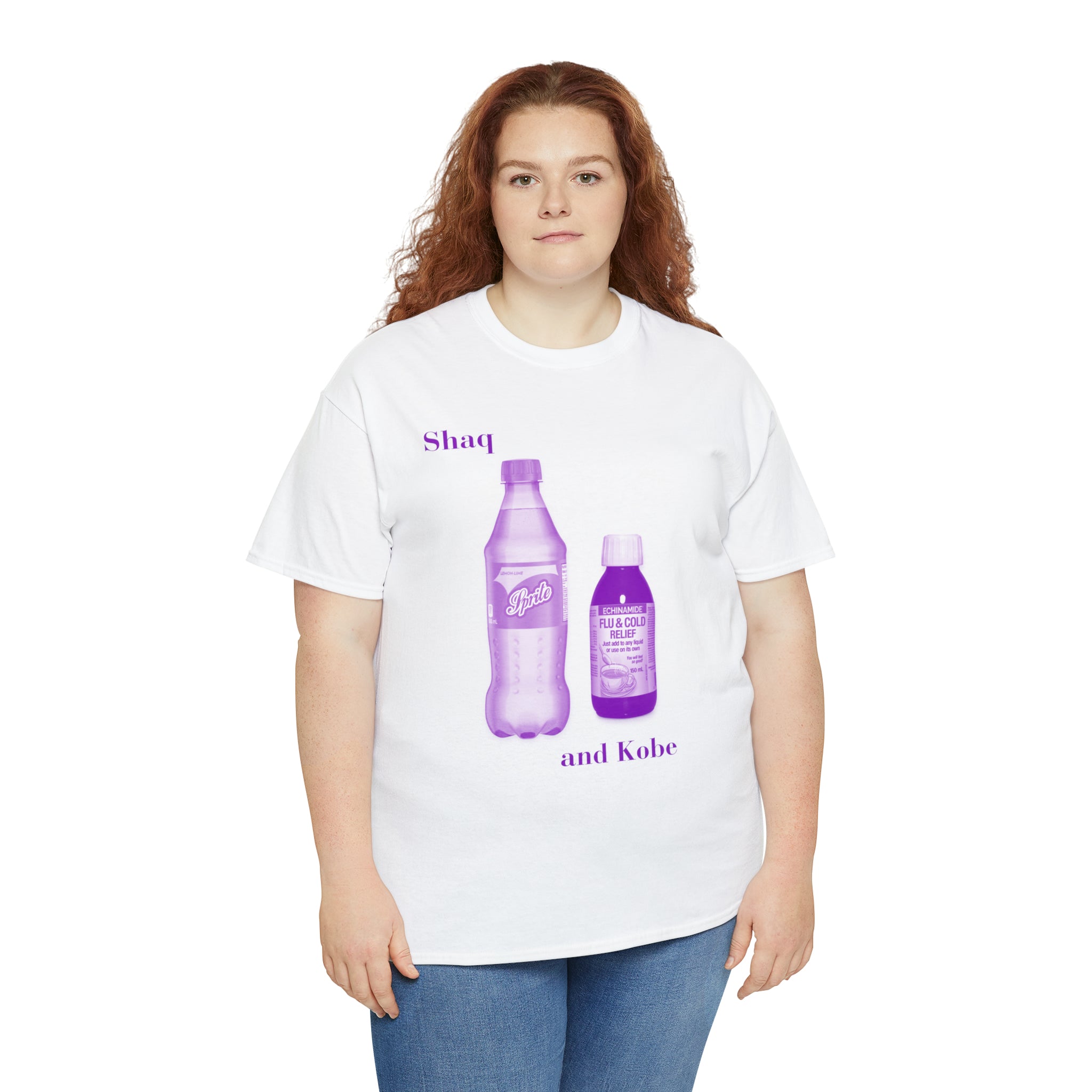 Lean Shaq and Kobe - Unisex Heavy Cotton Tee