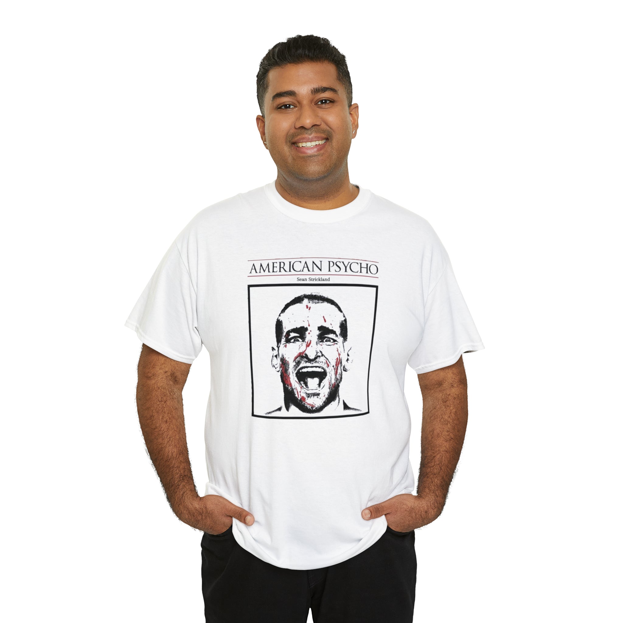 Sean Strickland American Psycho - Unisex Heavy Cotton Tee