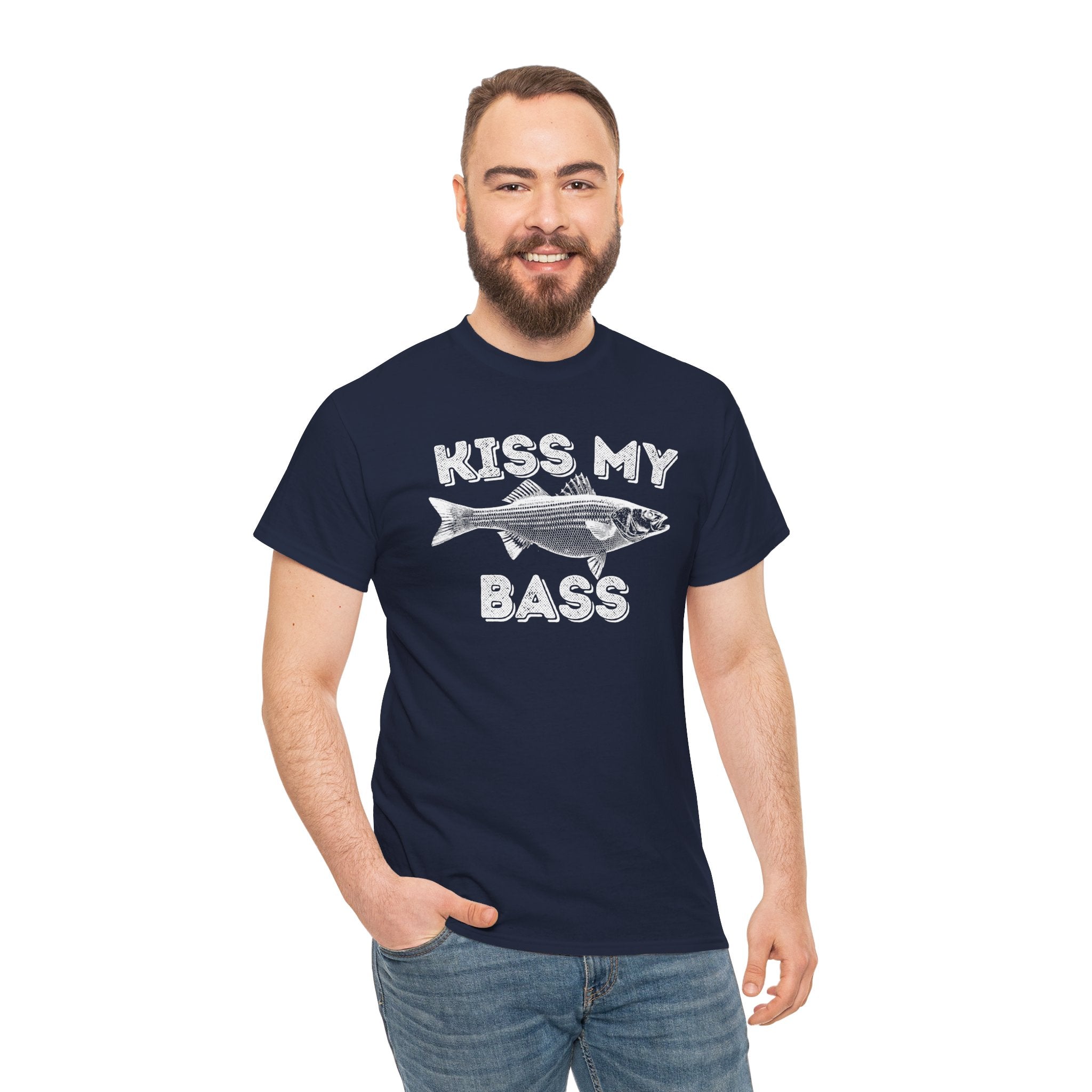 Kiss My Bass Fishing Shirt