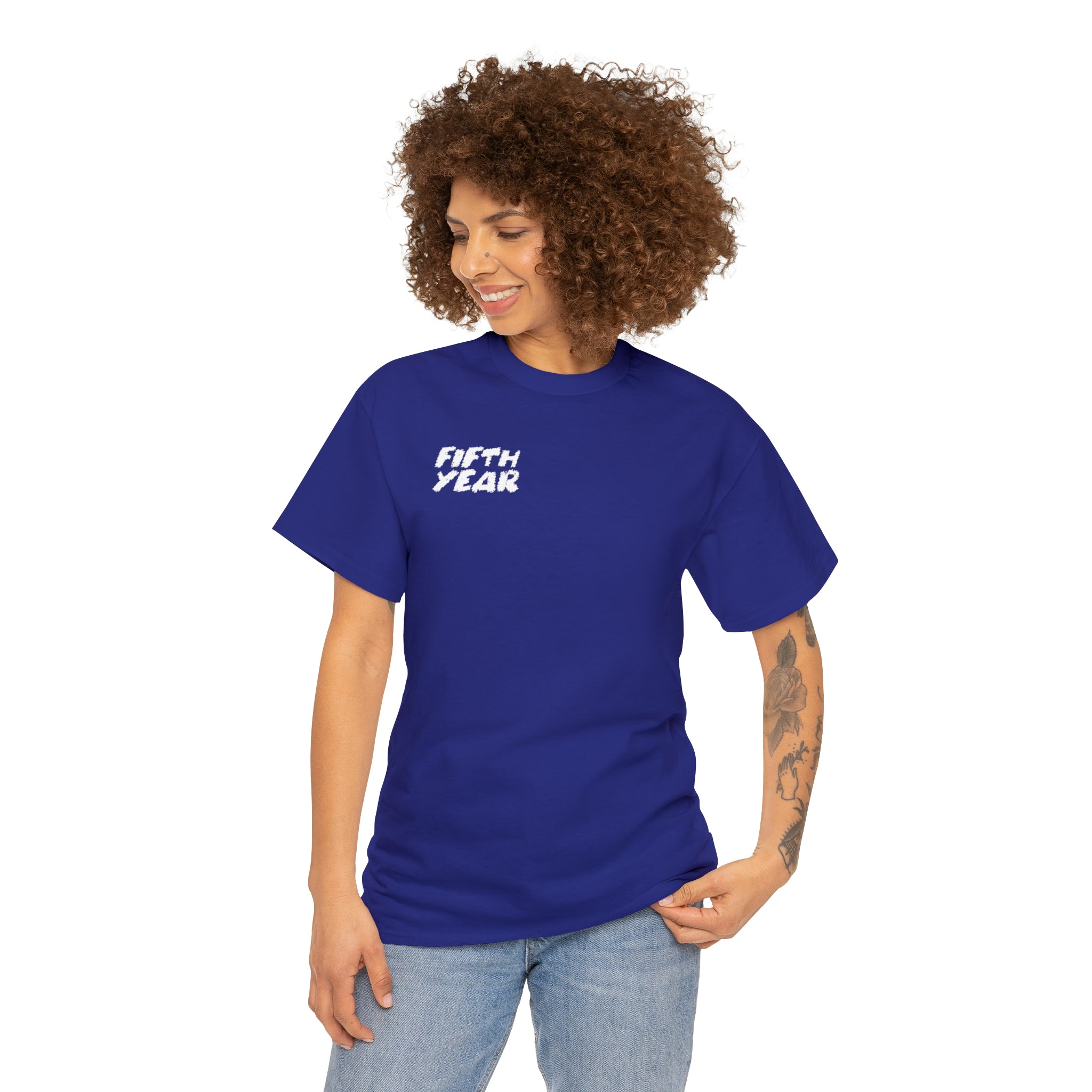 Fifth Year Lines - Unisex Heavy Cotton Tee