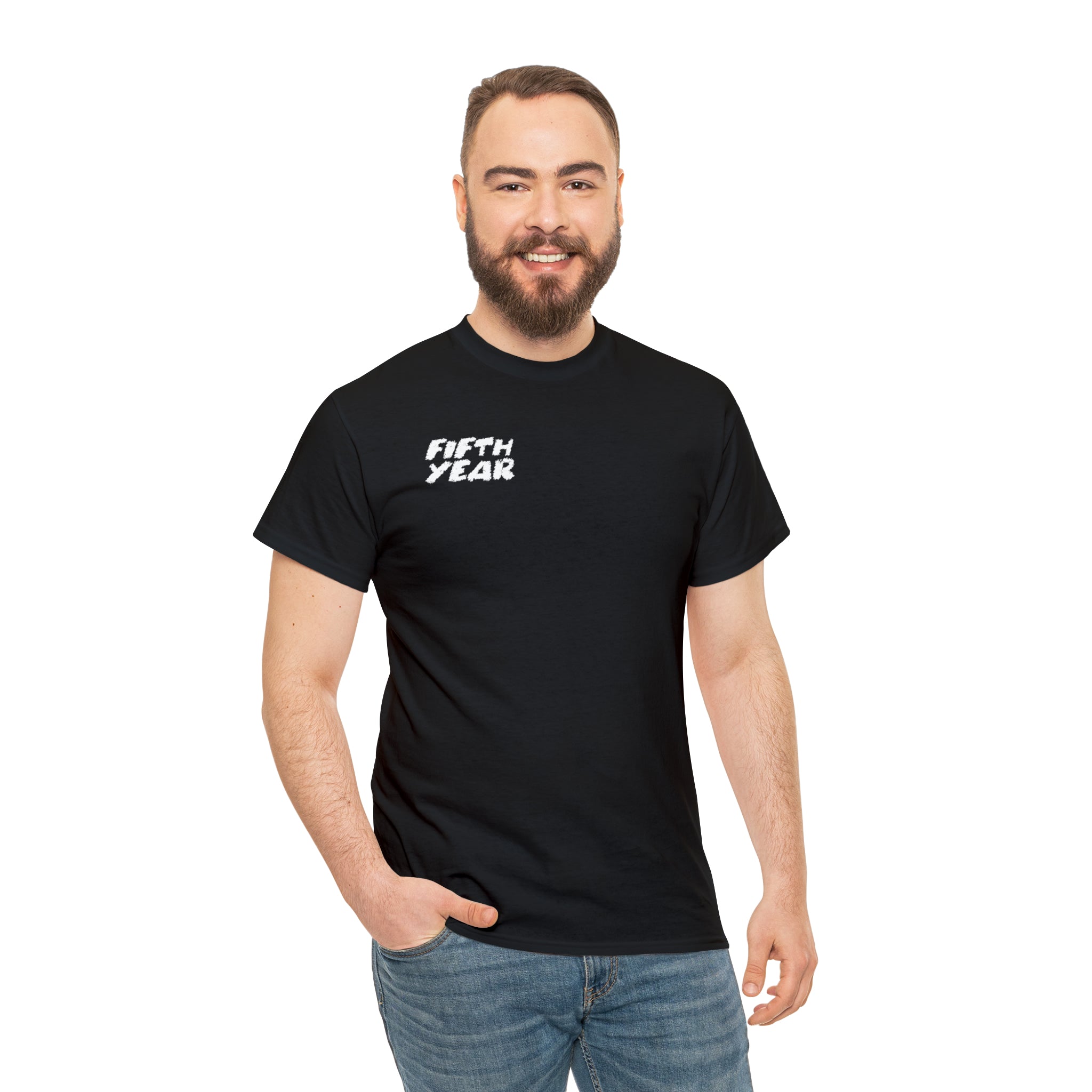 Fifth Year Lines - Unisex Heavy Cotton Tee