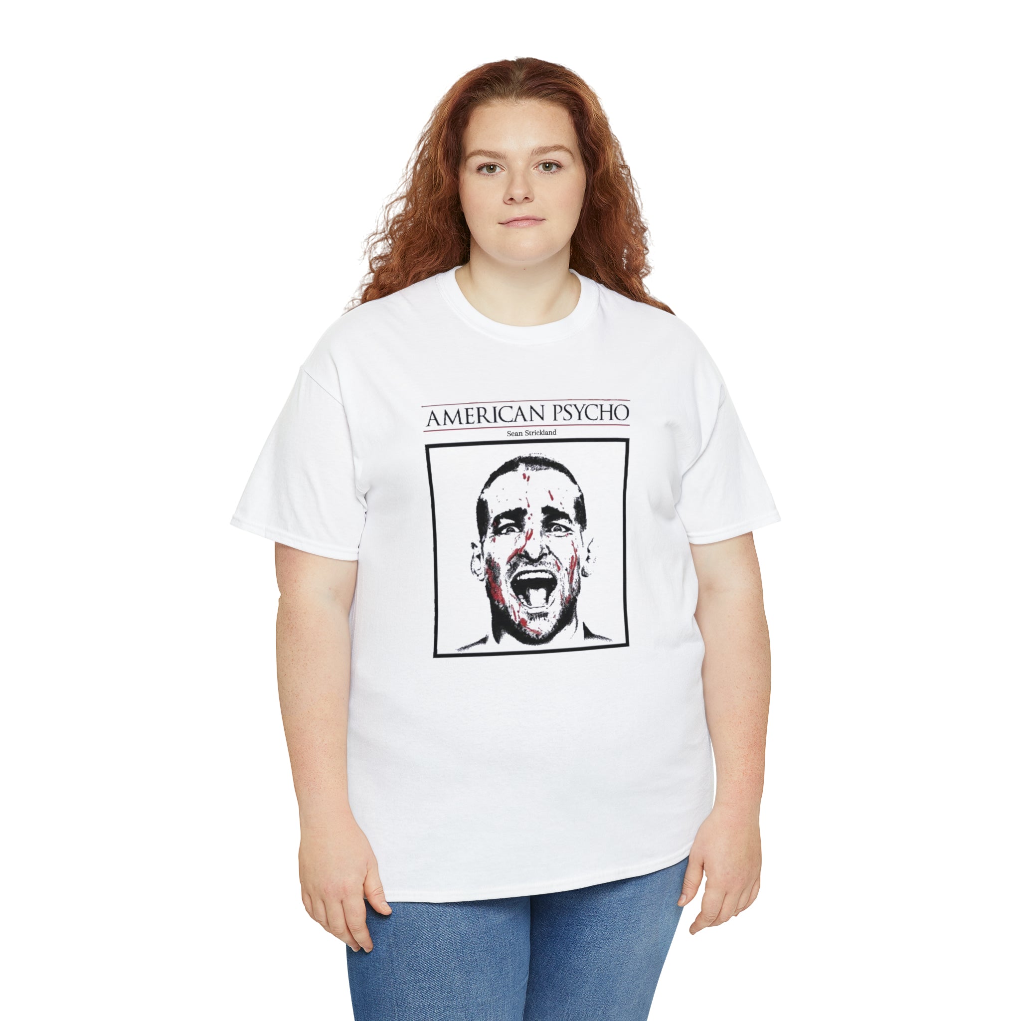 Sean Strickland American Psycho - Unisex Heavy Cotton Tee