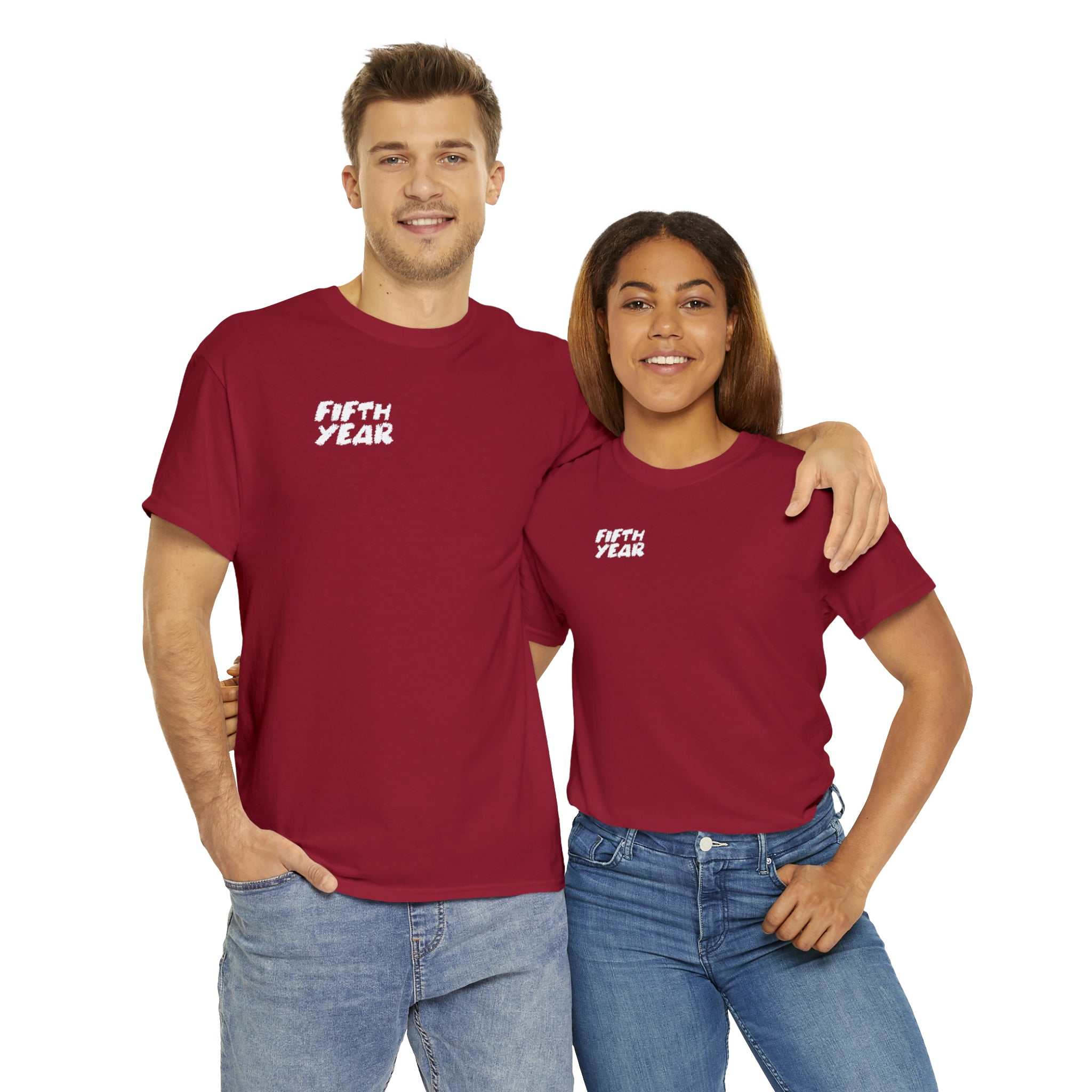 Fifth Year Lines - Unisex Heavy Cotton Tee