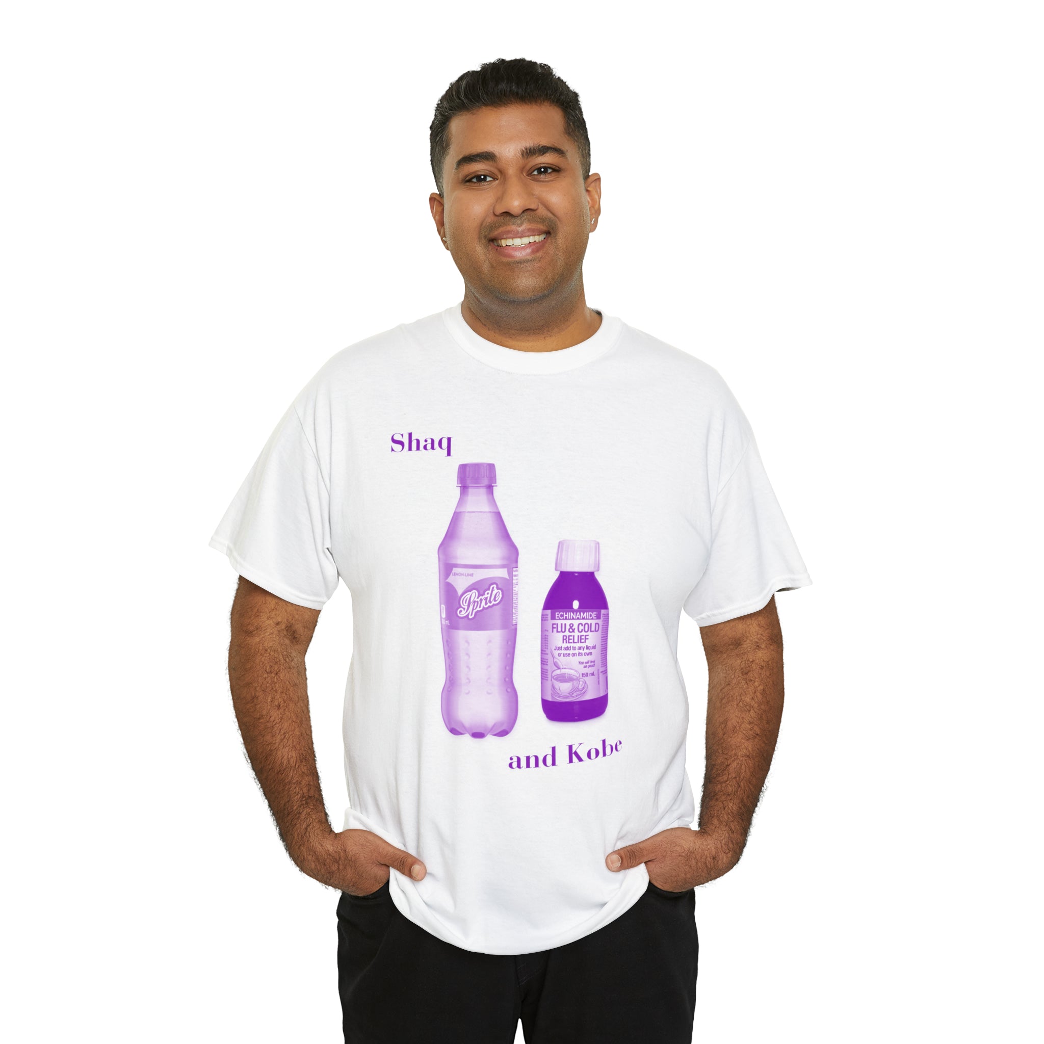 Lean Shaq and Kobe - Unisex Heavy Cotton Tee
