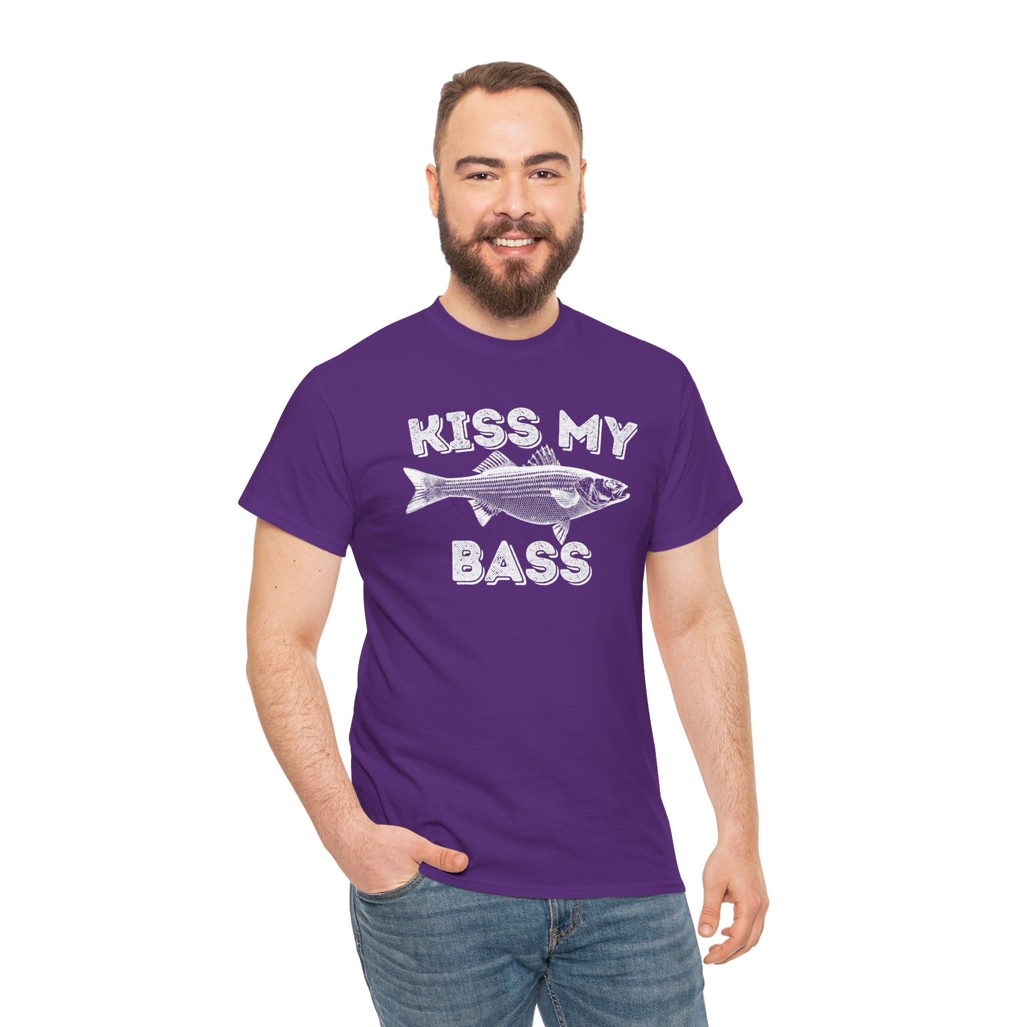 Kiss My Bass Fishing Shirt