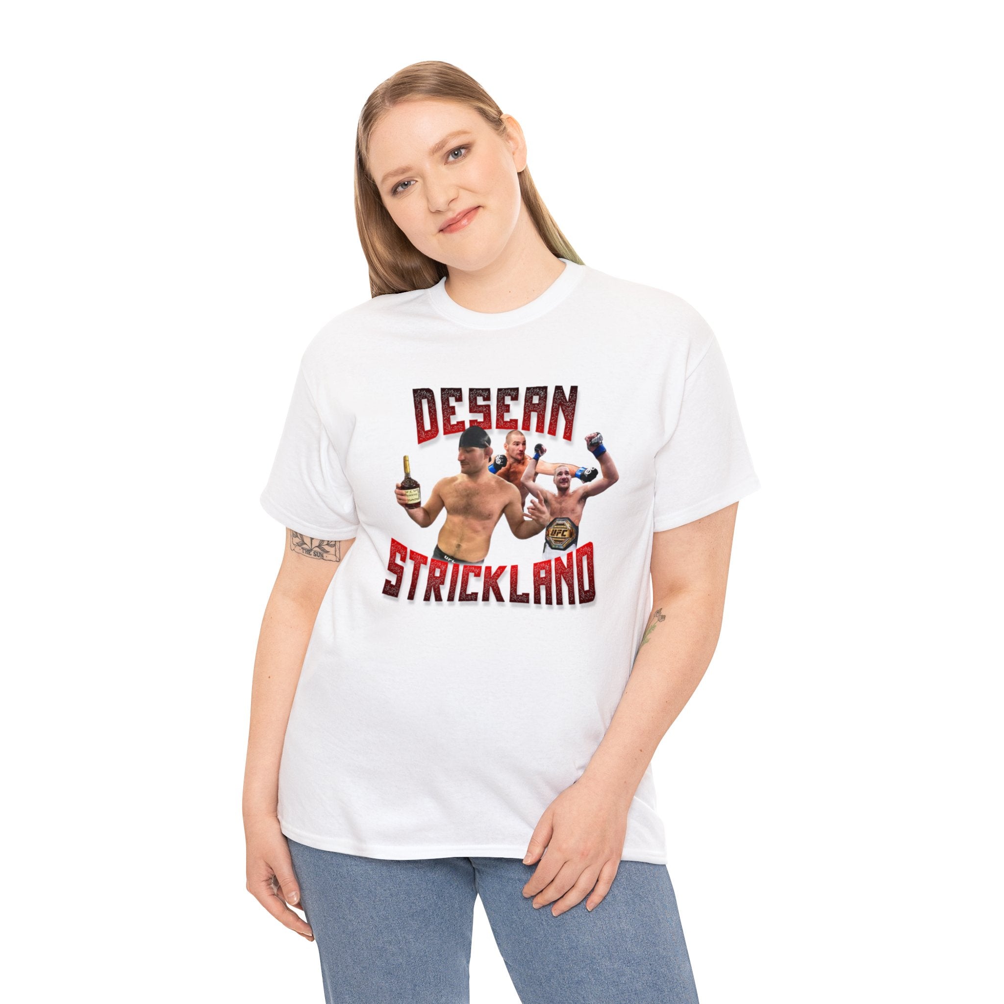 DeSean Strickland Champ - Unisex Heavy Cotton Tee