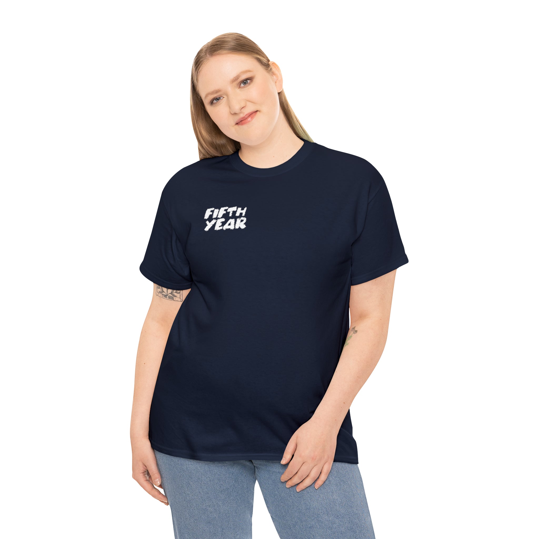 Fifth Year Lines - Unisex Heavy Cotton Tee