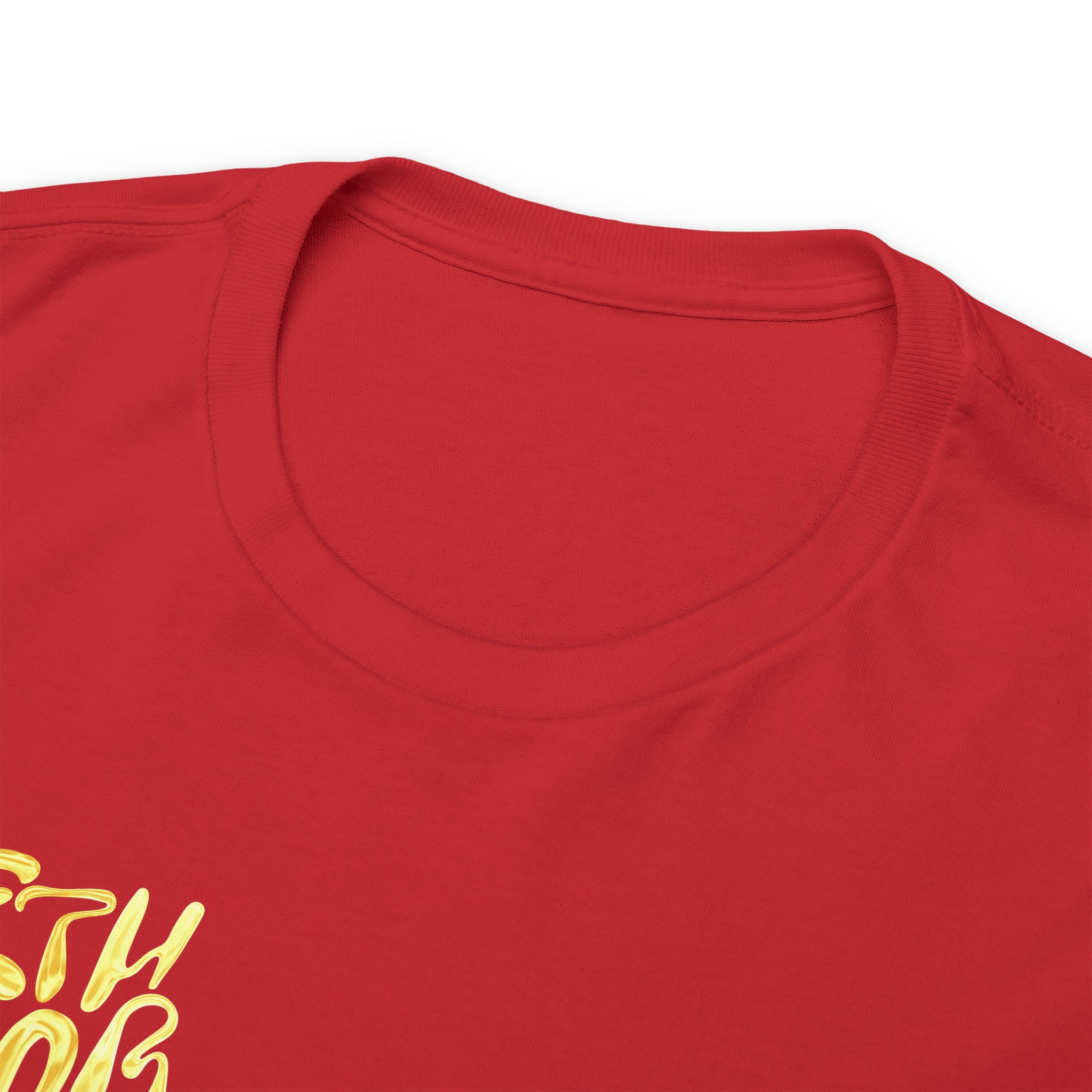 Fifth Year Beer Spill Front and Back - Unisex Heavy Cotton Tee