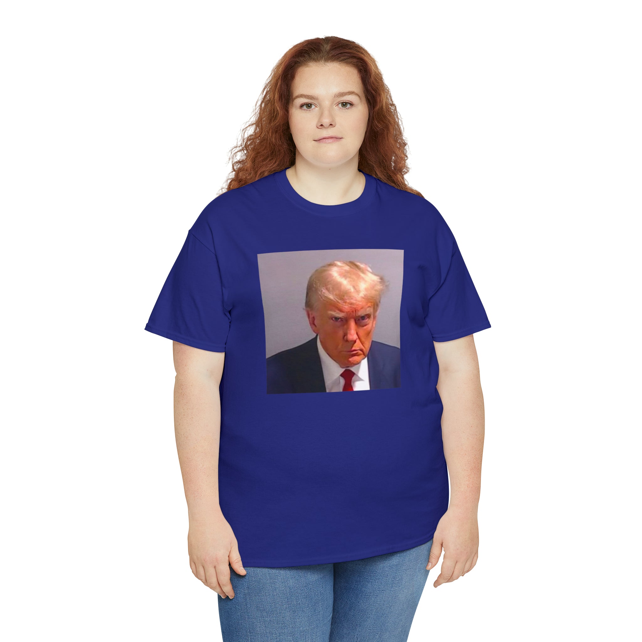 Trump Mugshot - Unisex Heavy Cotton Tee