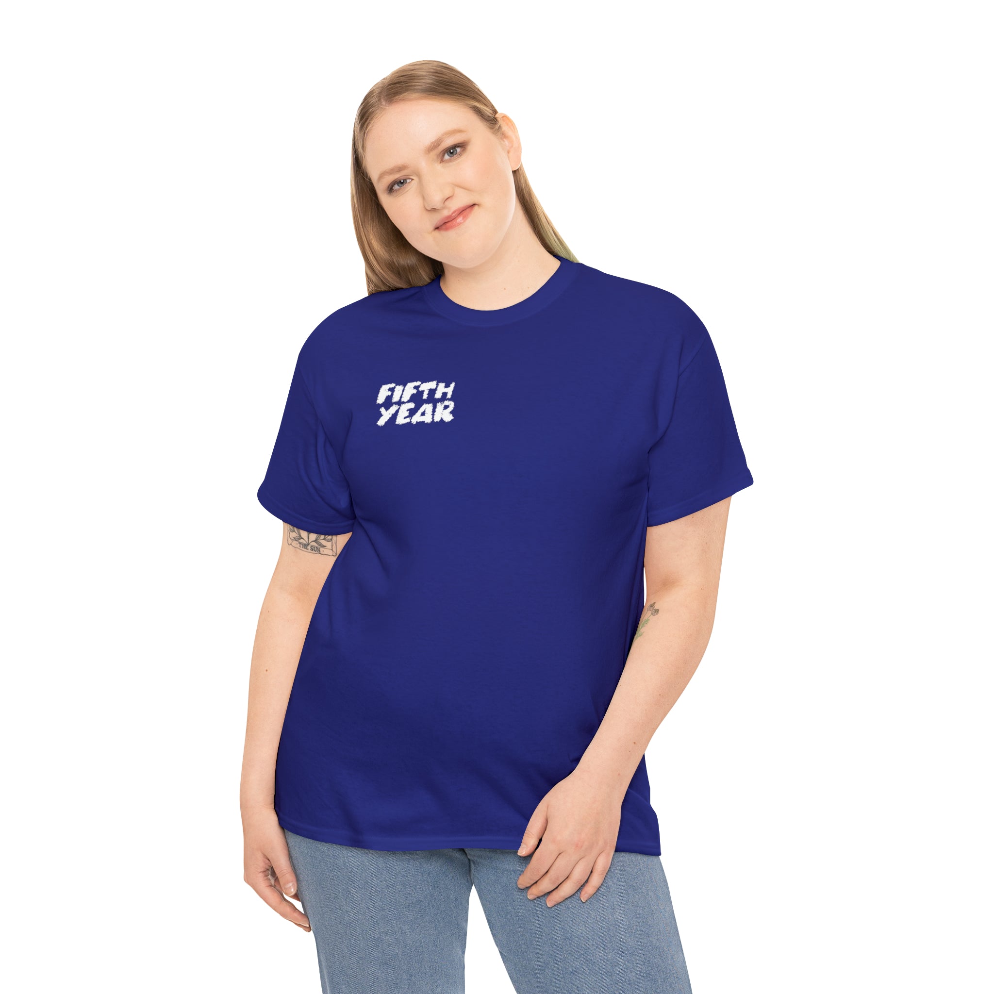 Fifth Year Lines - Unisex Heavy Cotton Tee