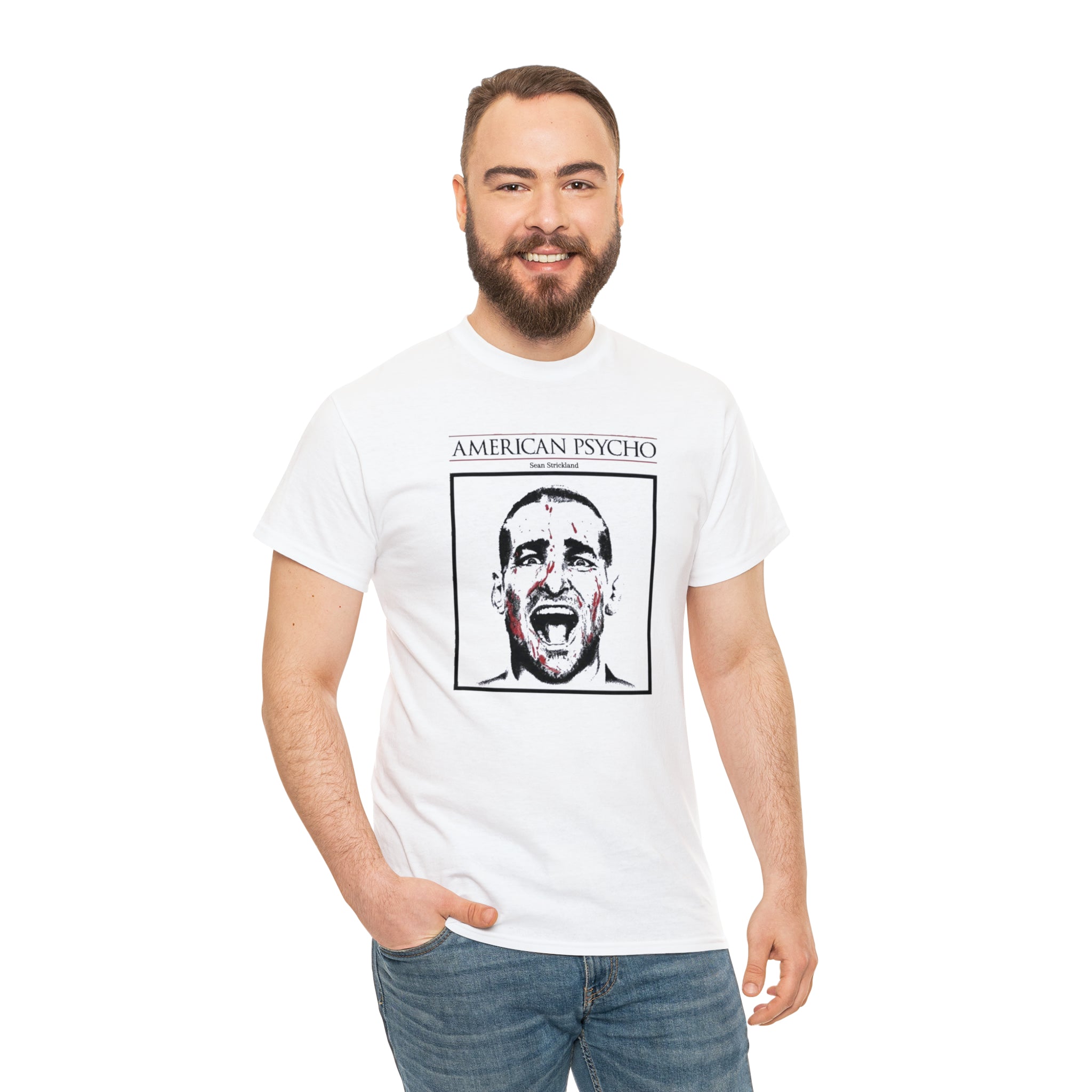 Sean Strickland American Psycho - Unisex Heavy Cotton Tee