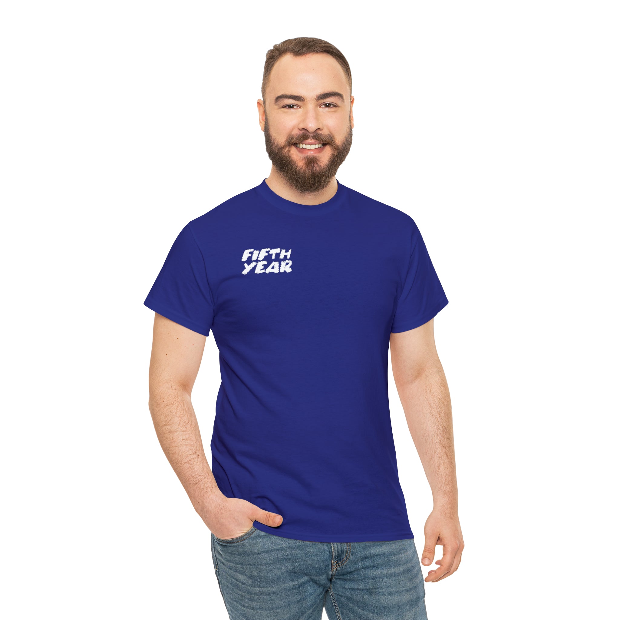Fifth Year Lines - Unisex Heavy Cotton Tee