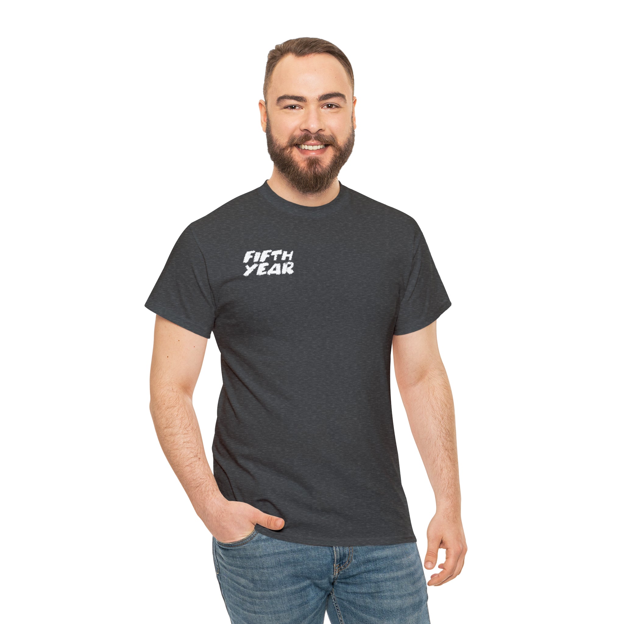 Fifth Year Lines - Unisex Heavy Cotton Tee