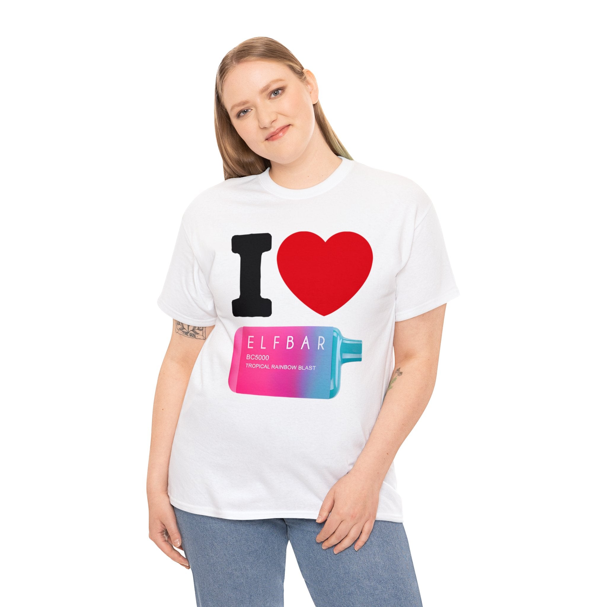 I Love ELFBAR - Unisex Heavy Cotton Tee
