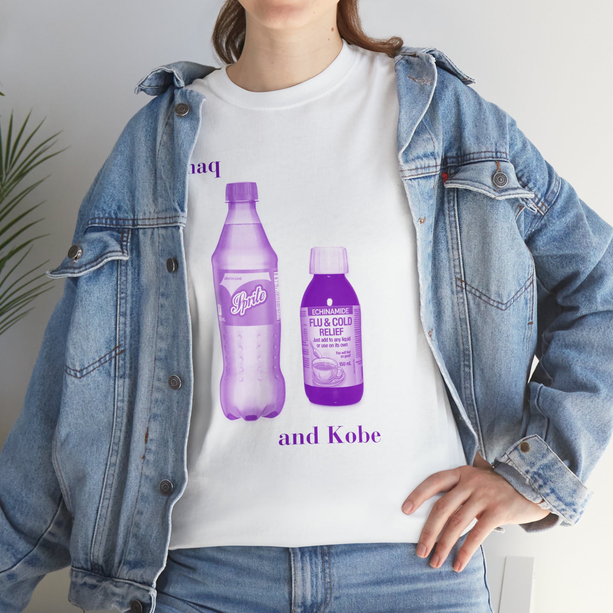 Lean Shaq and Kobe - Unisex Heavy Cotton Tee