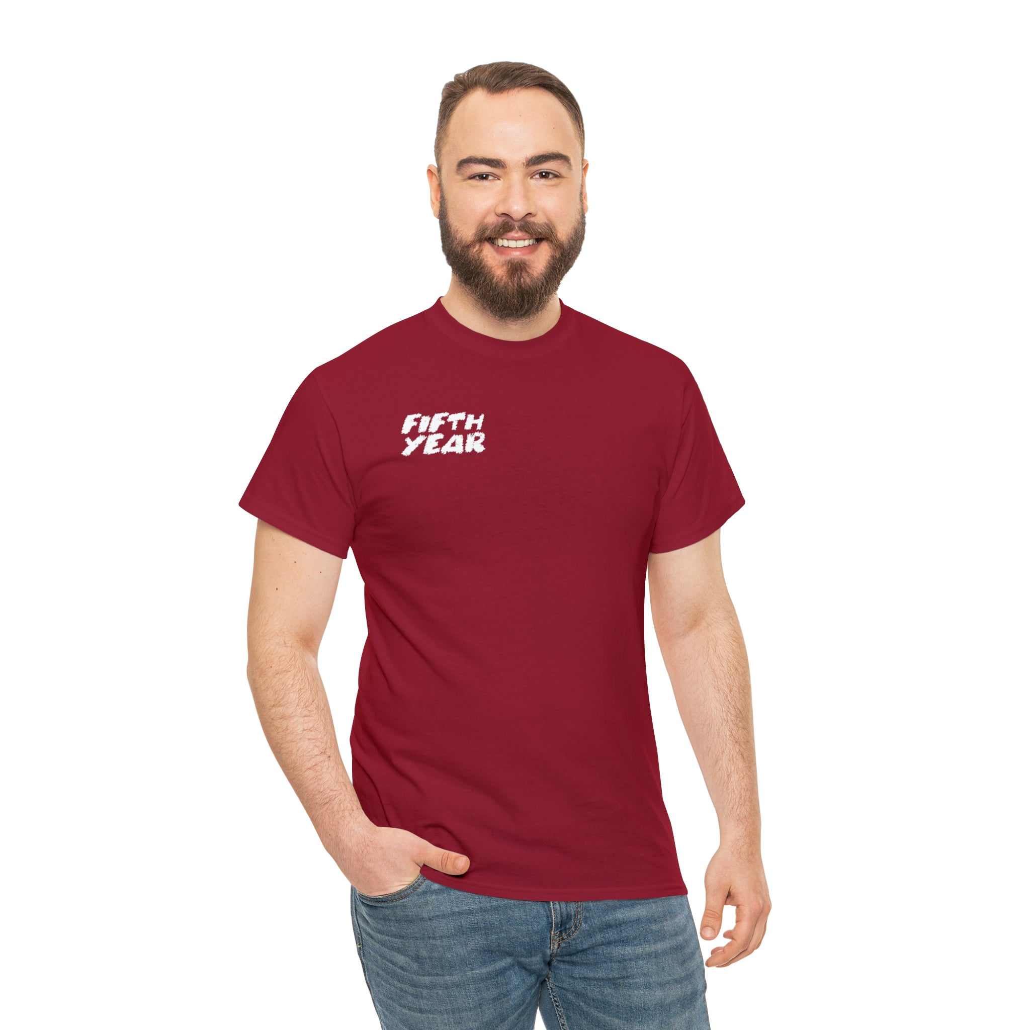 Fifth Year Lines - Unisex Heavy Cotton Tee