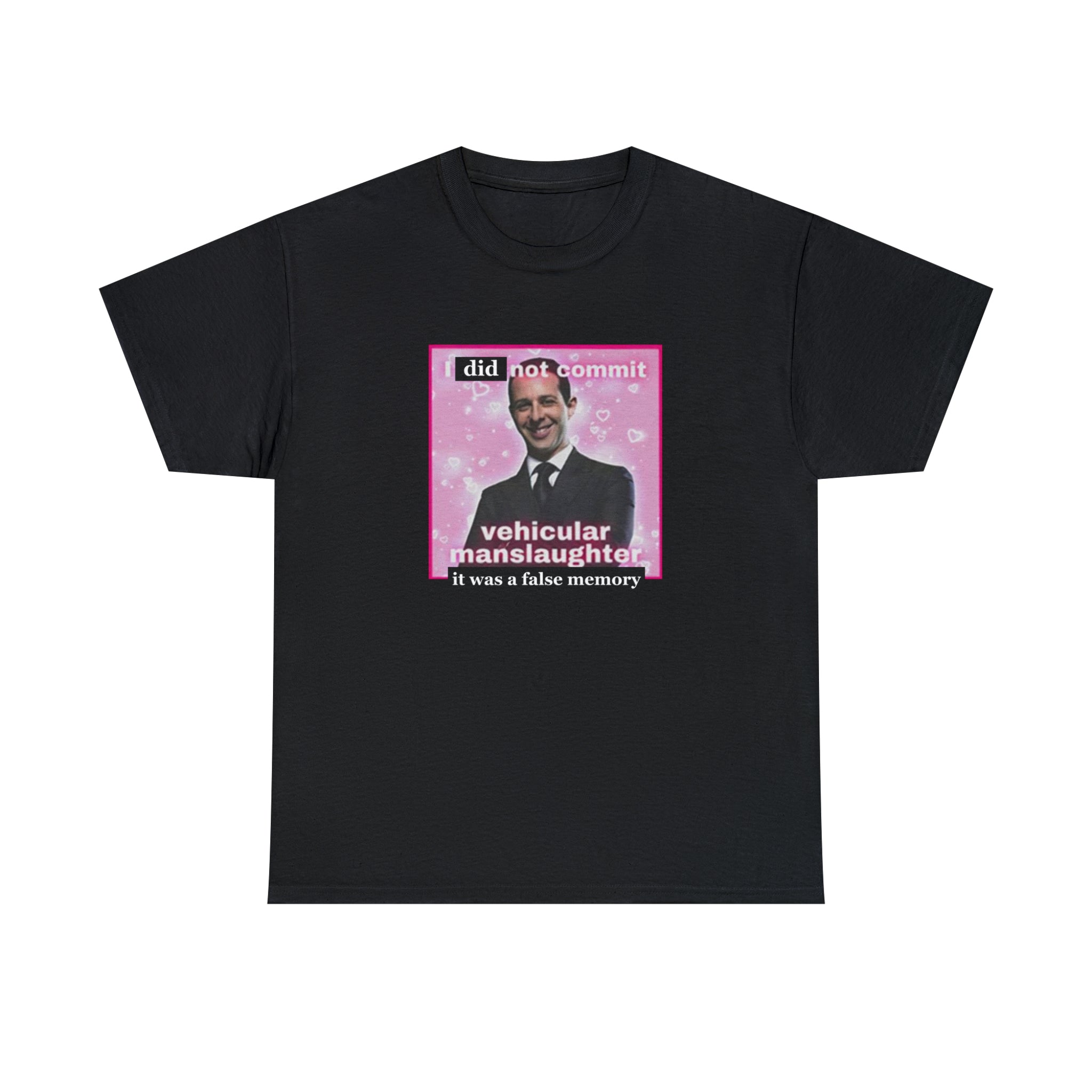 I did not commit vehicular manslaughter it was a false memory kendall roy - Unisex Heavy Cotton Tee